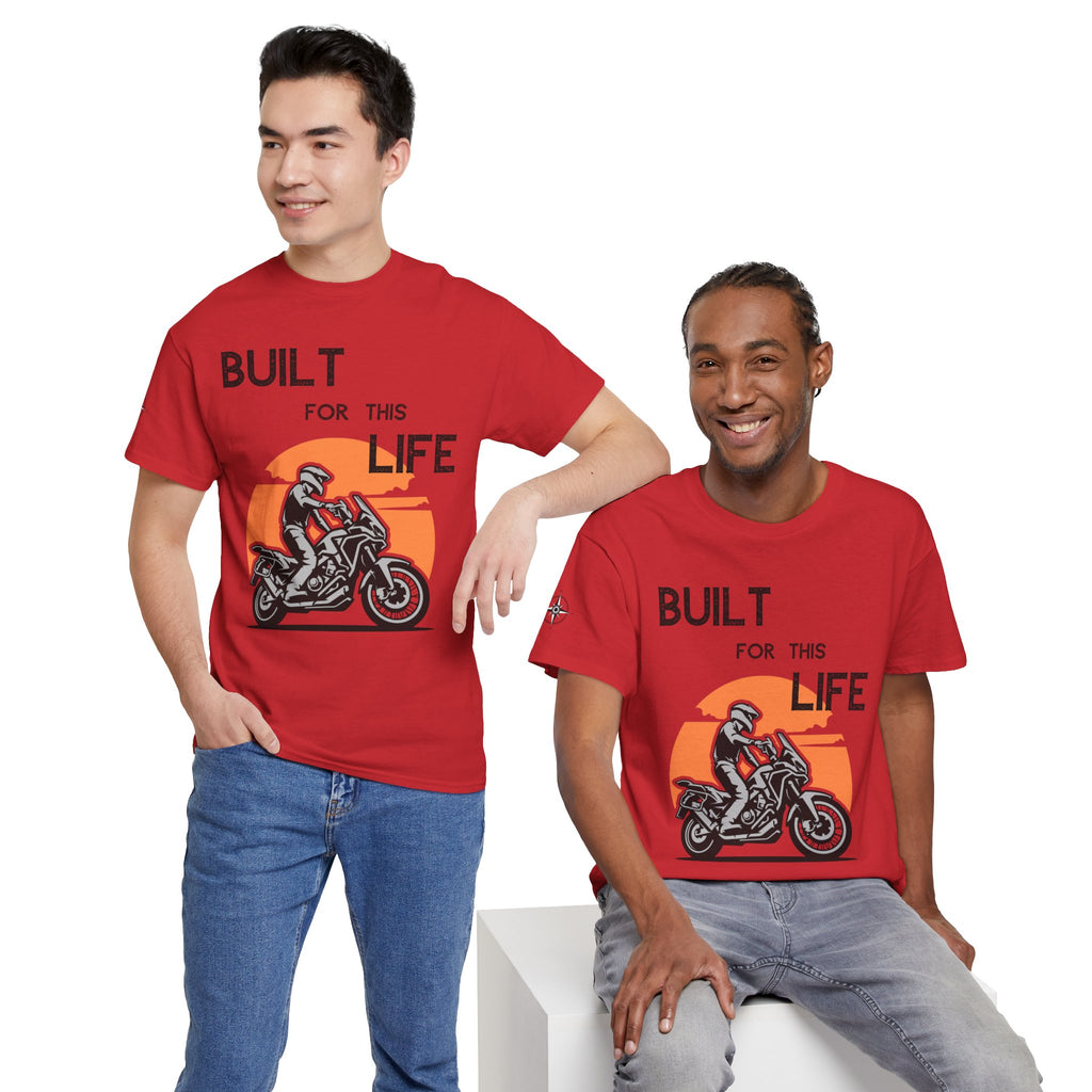 Built for this Life™ Adventure Rider Unisex Heavy Cotton Tee