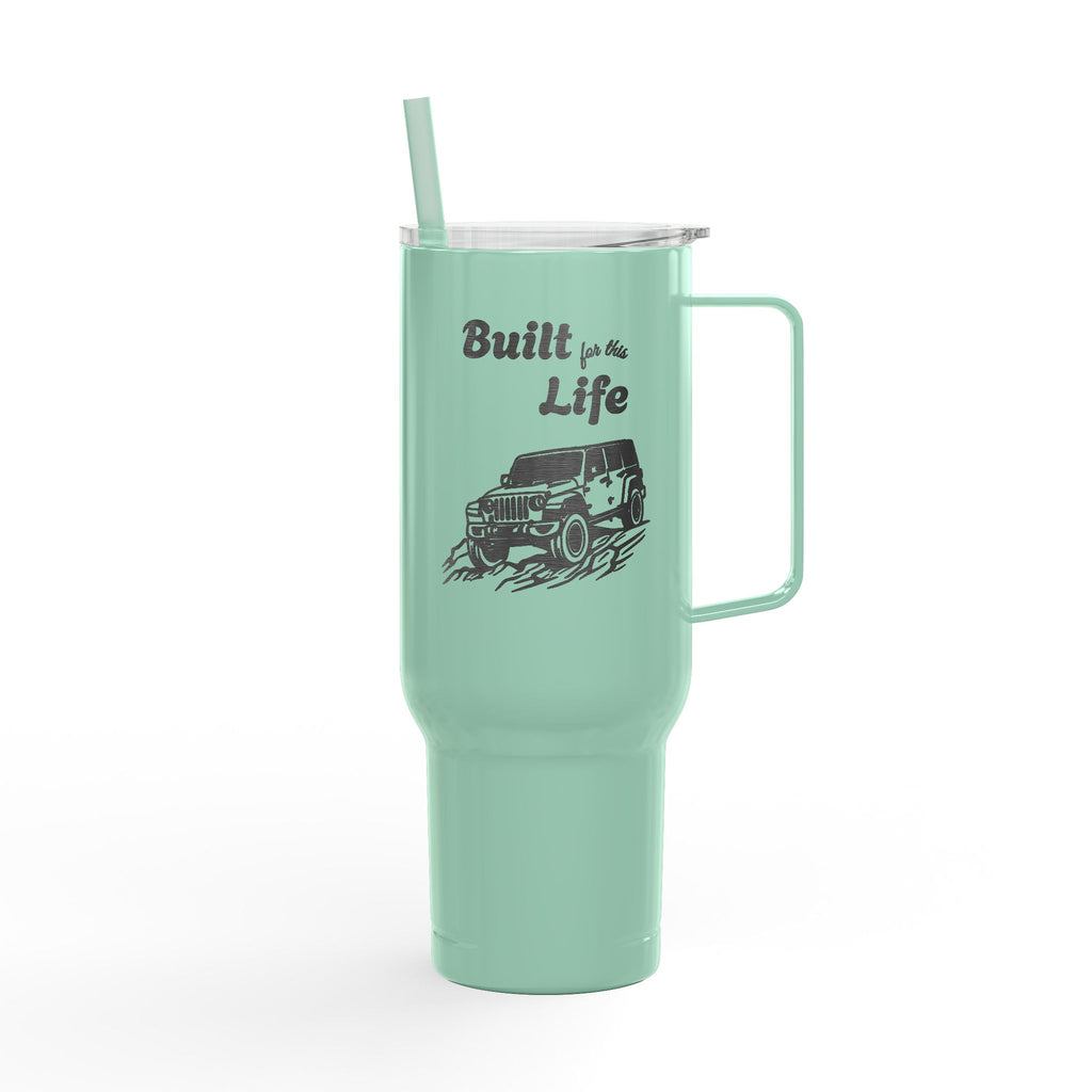 Built for this Life™ Jeep Insulated Tumbler with Lid, 40oz (Engraving)