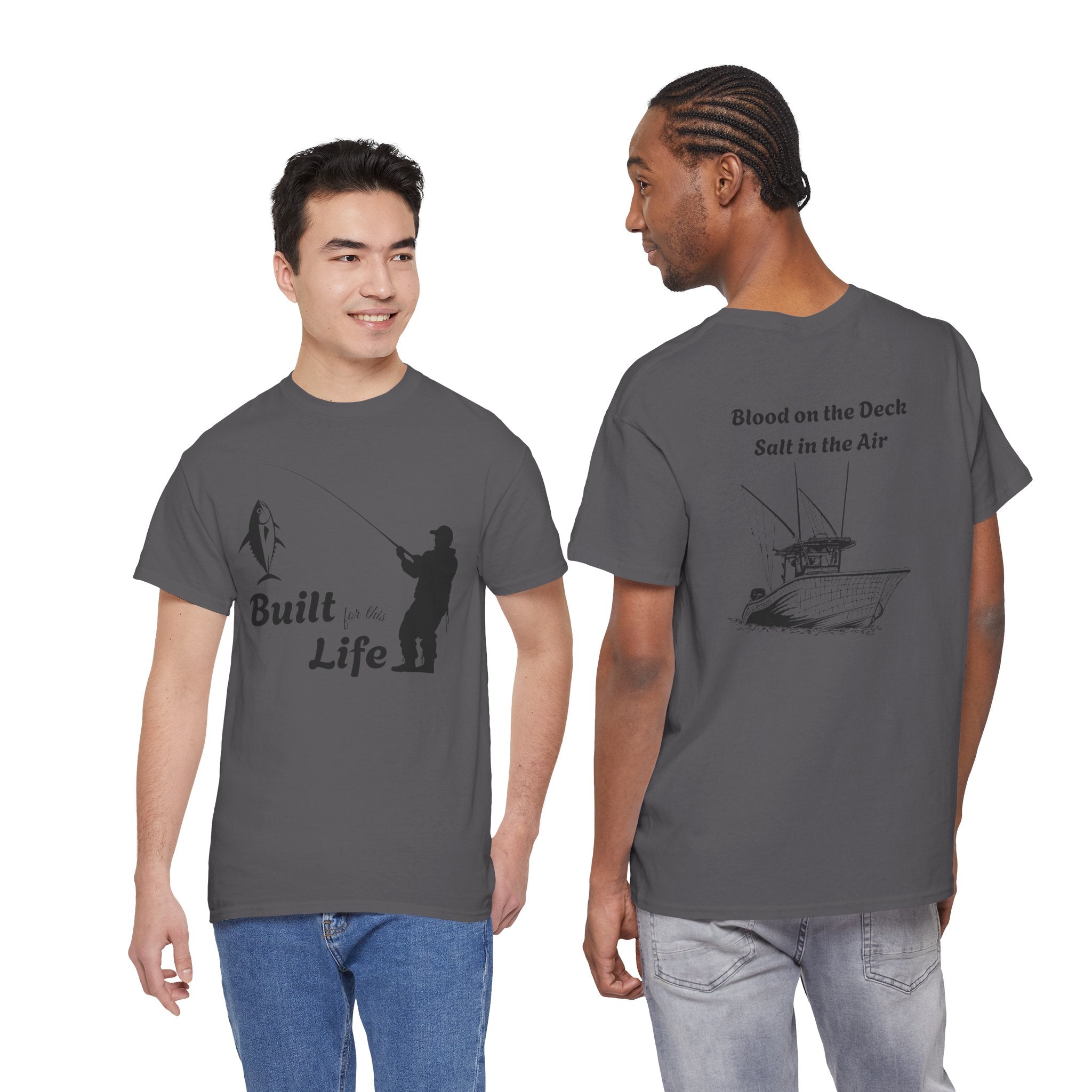 Built for this Life™ Fishing Unisex Heavy Cotton Tee