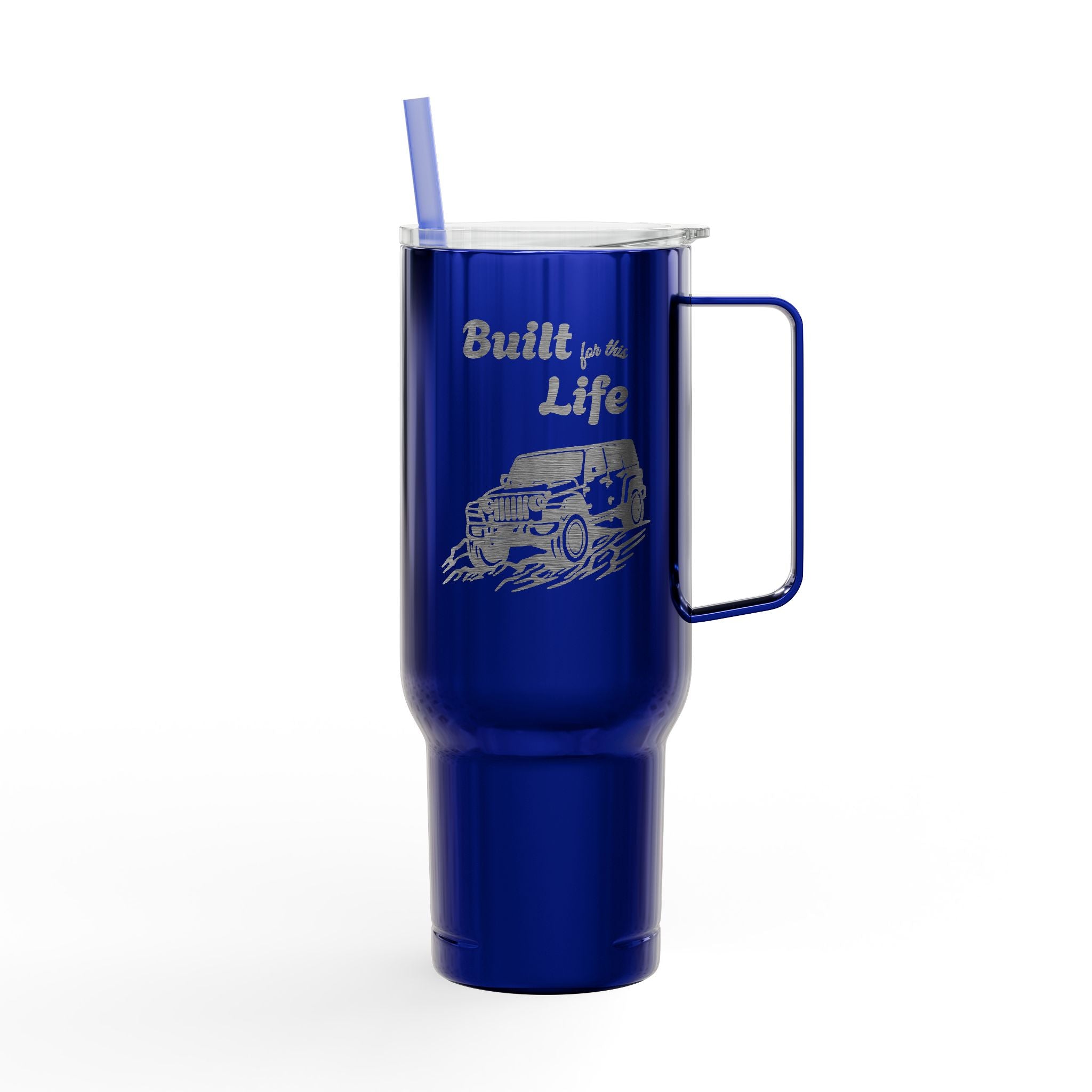 Built for this Life™ Jeep Insulated Tumbler with Lid, 40oz (Engraving)