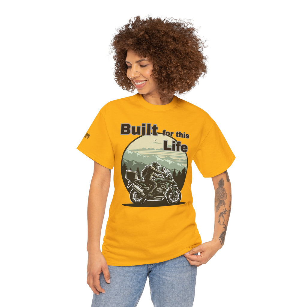 Built for this Life™ Adventure Rider Unisex Heavy Cotton Tee