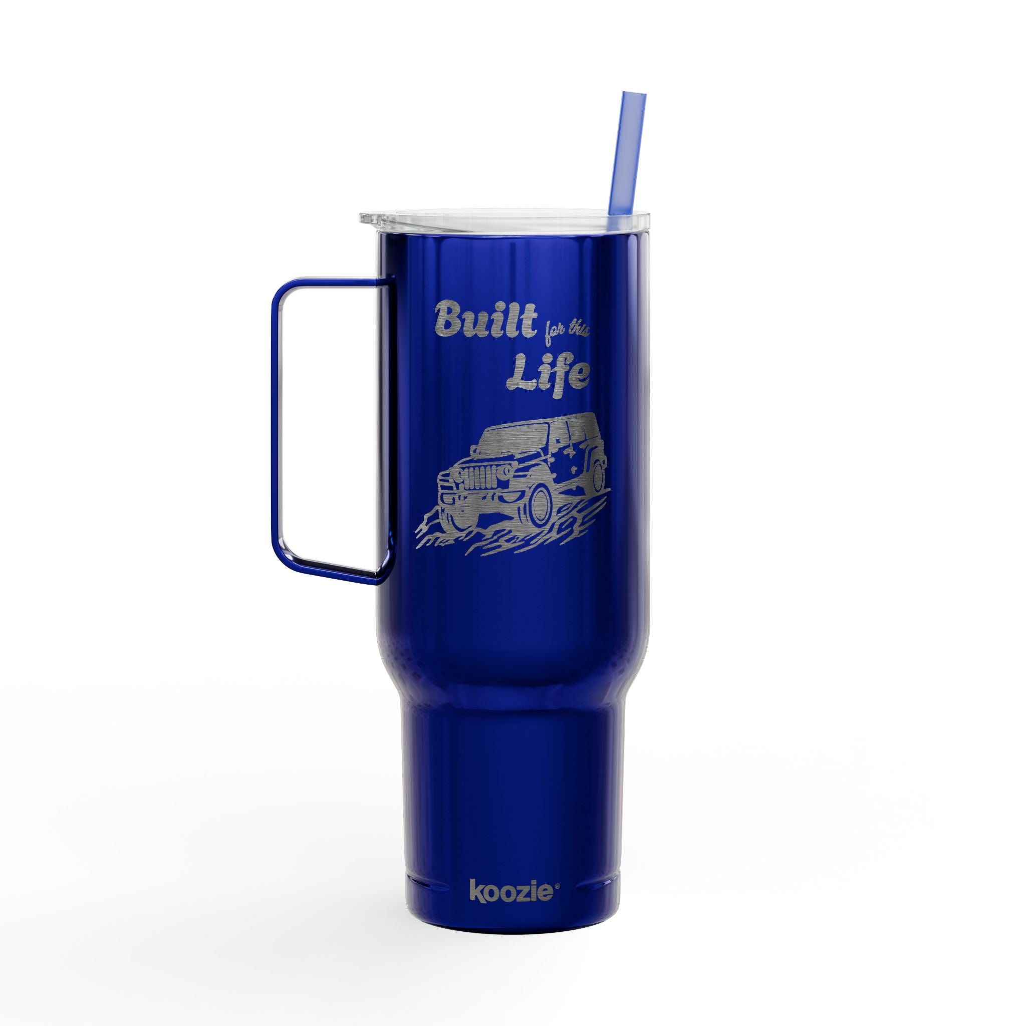 Built for this Life™ Jeep Insulated Tumbler with Lid, 40oz (Engraving)