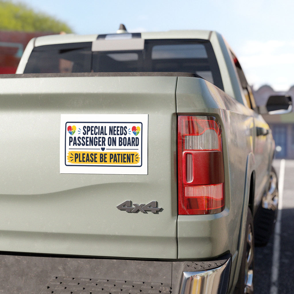 Special Needs Car Magnet