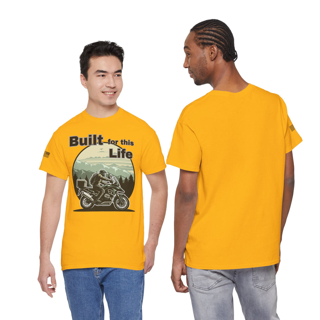 Built for this Life™ Adventure Rider Unisex Heavy Cotton Tee