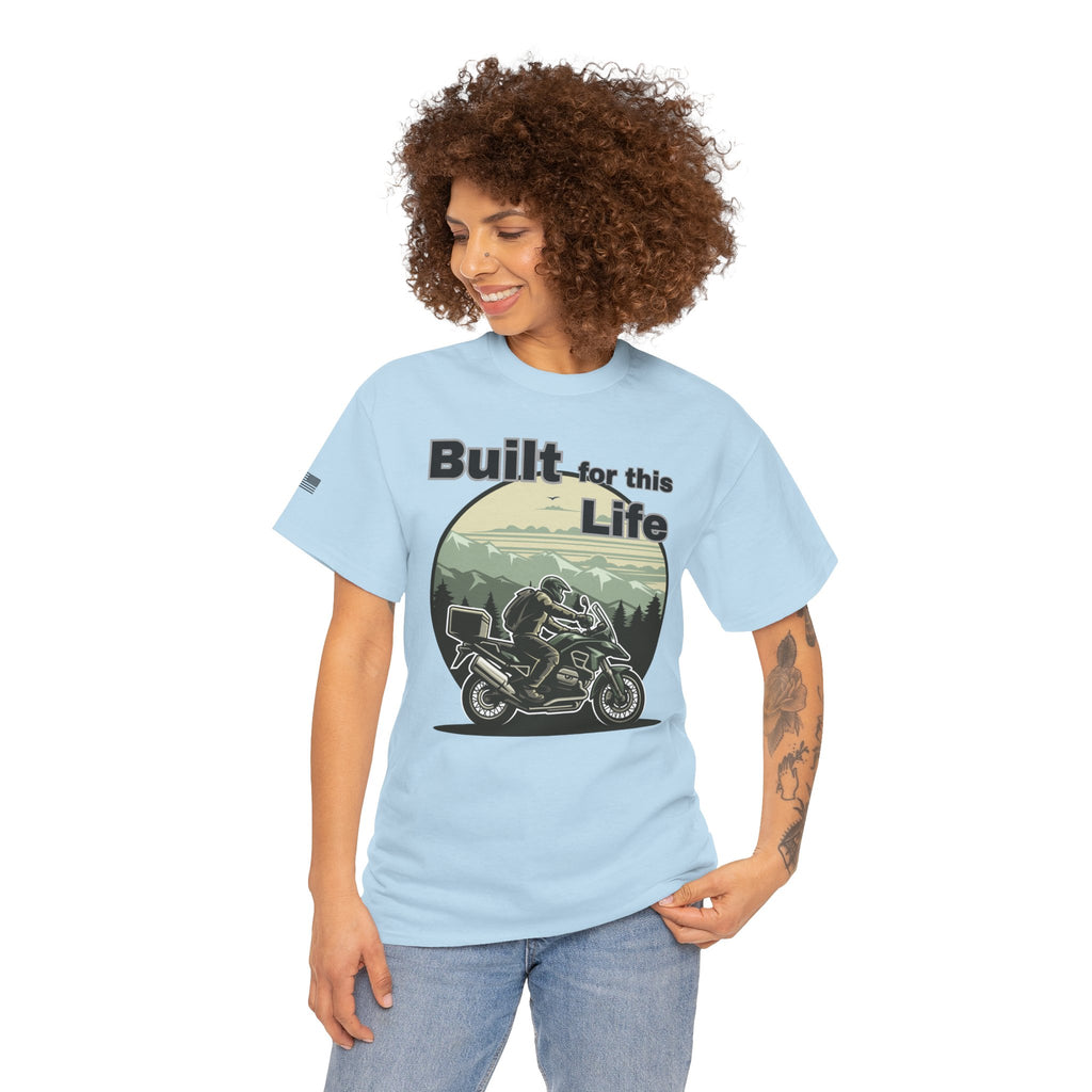 Built for this Life™ Adventure Rider Unisex Heavy Cotton Tee