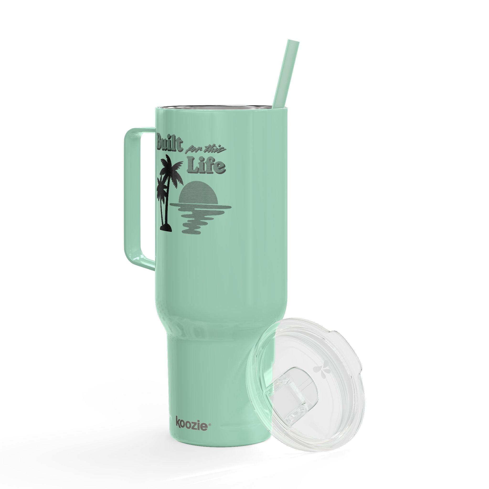 Built for this Life™ Beach Insulated Tumbler with Lid, 40oz (Engraving)
