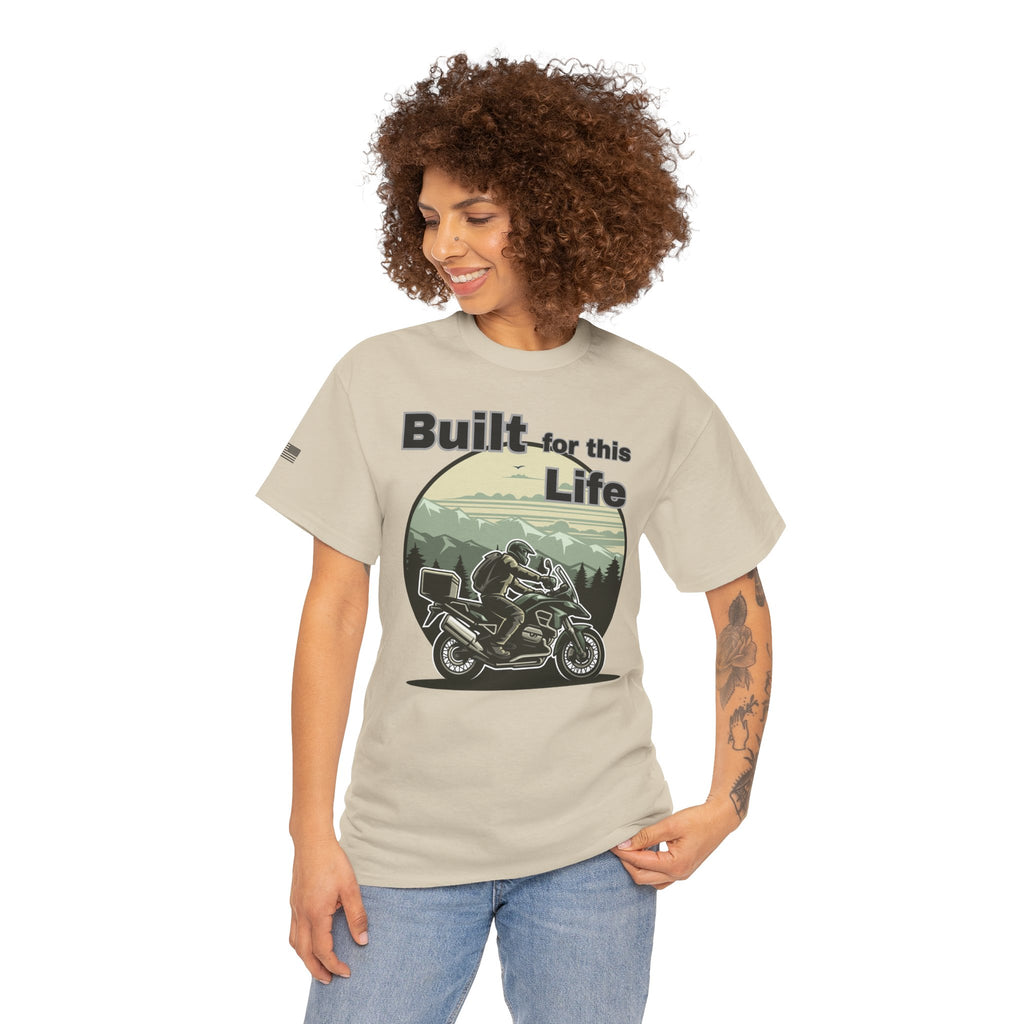 Built for this Life™ Adventure Rider Unisex Heavy Cotton Tee