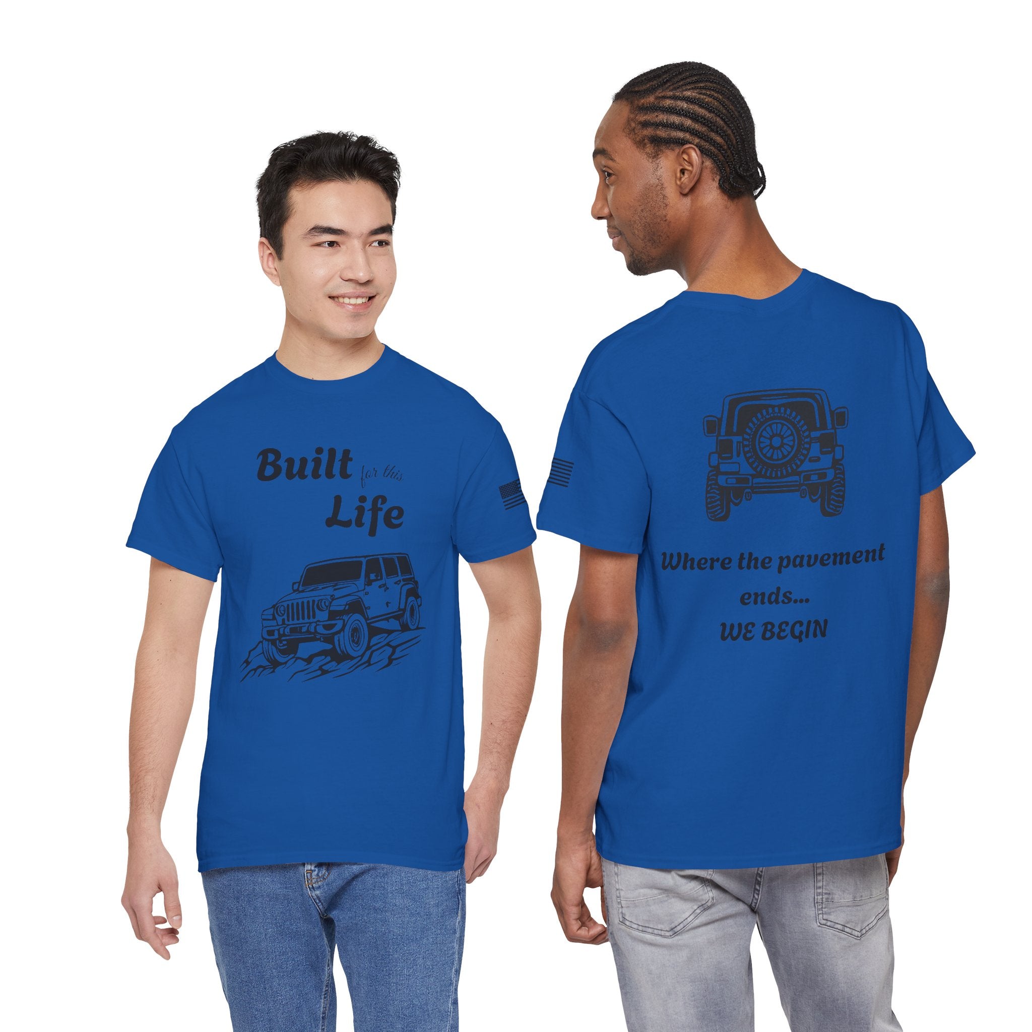 Built for this Life™ Jeep Lover Unisex Heavy Cotton Tee