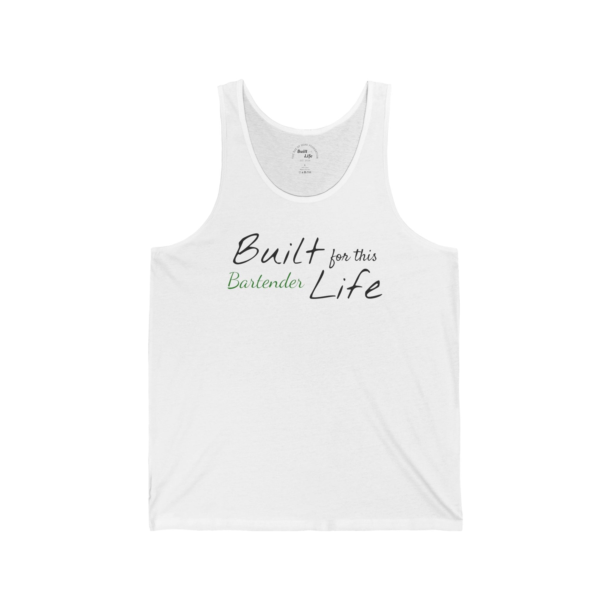 Built for this Life™ Bartender Unisex Tank Top