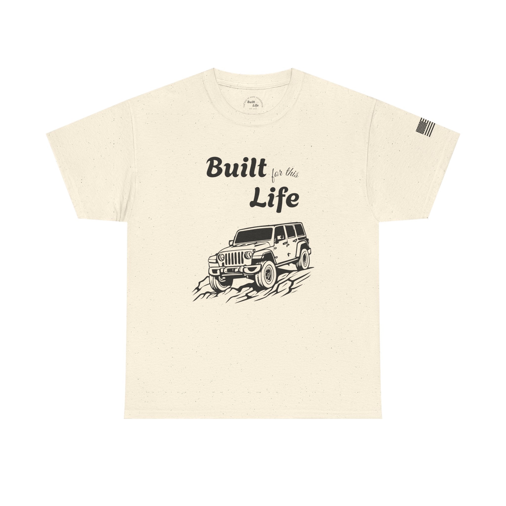 Built for this Life™ Jeep Lover Unisex Heavy Cotton Tee