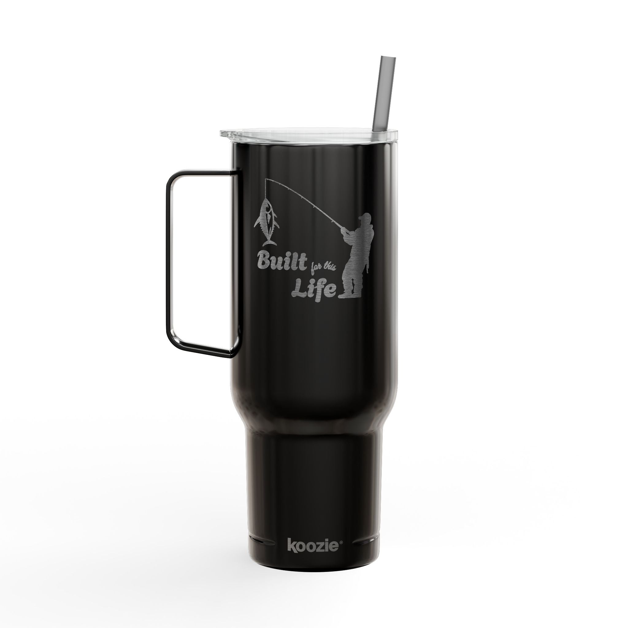 Built for this Life™ Fishing Insulated Tumbler with Lid, 40oz (Engraving)