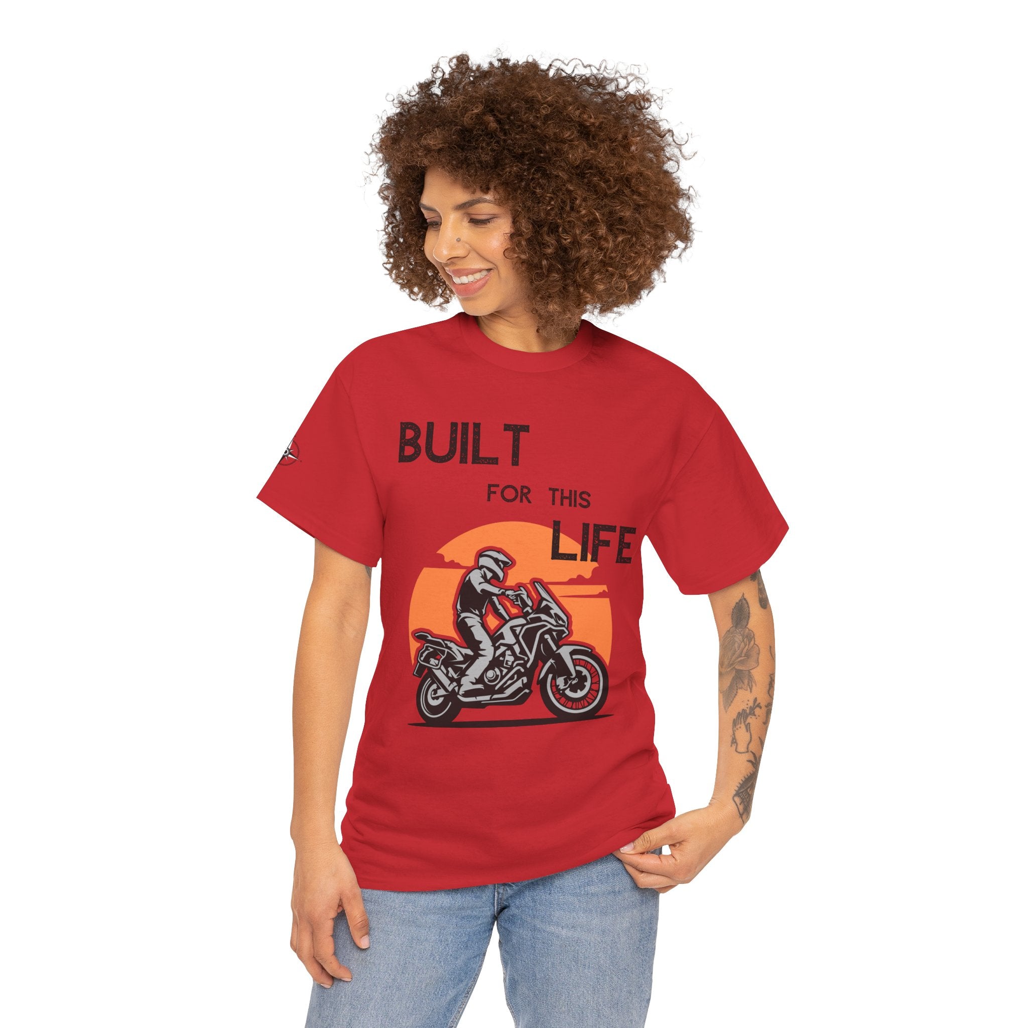 Built for this Life™ Adventure Rider Unisex Heavy Cotton Tee
