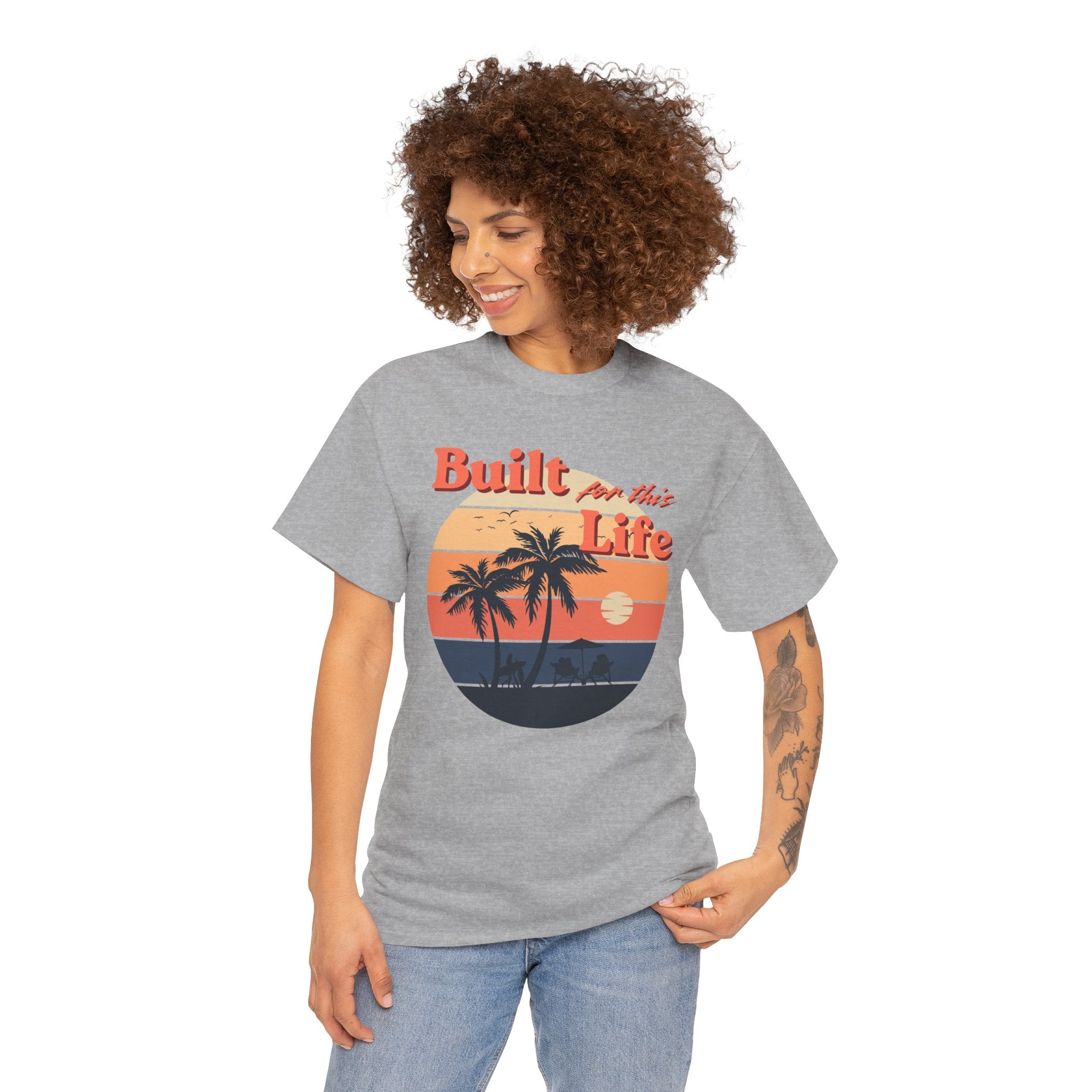 Built for this Life™ Beach Unisex Heavy Cotton Tee