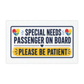 Special Needs Car Magnet