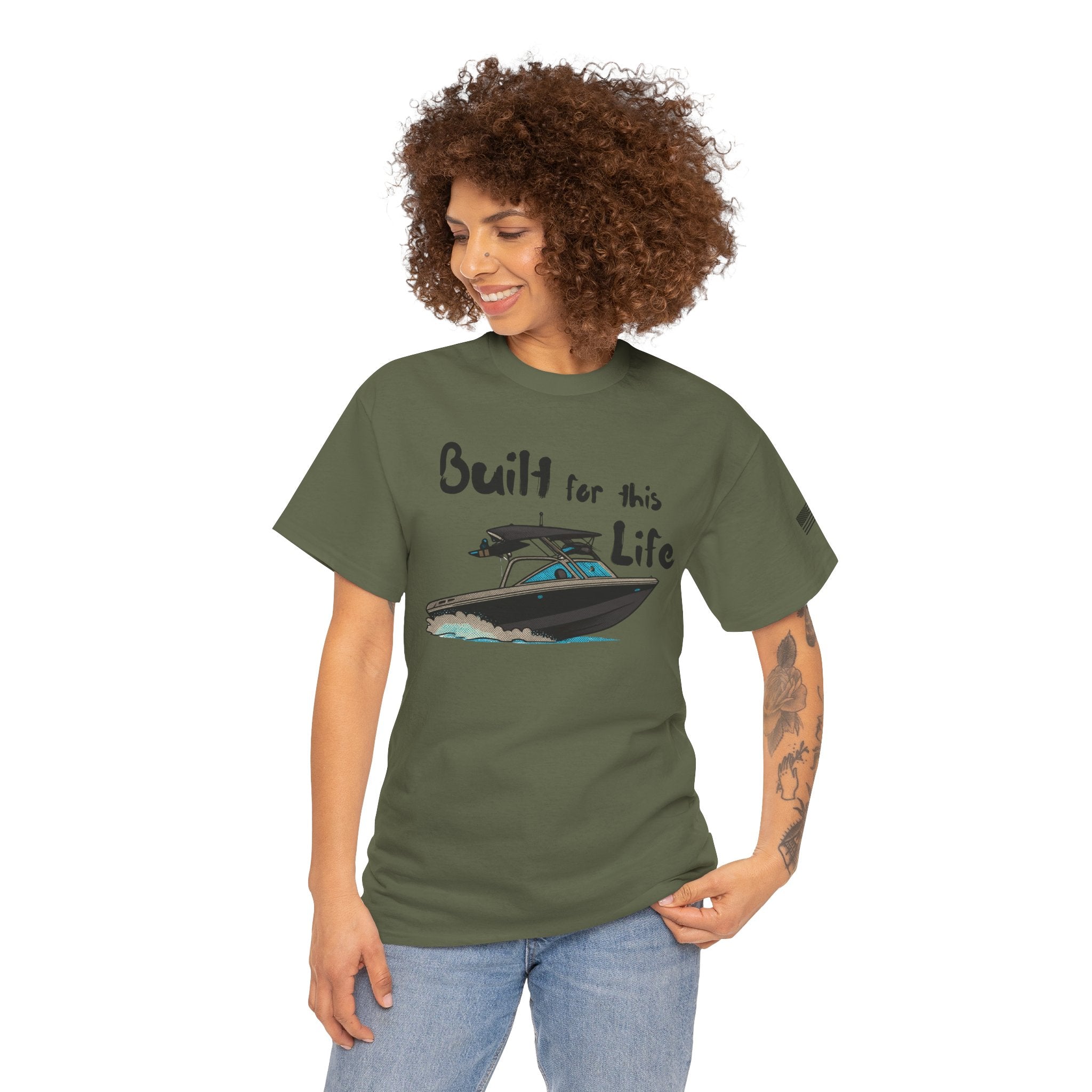 Built for this Life™ Boating Unisex Heavy Cotton Tee