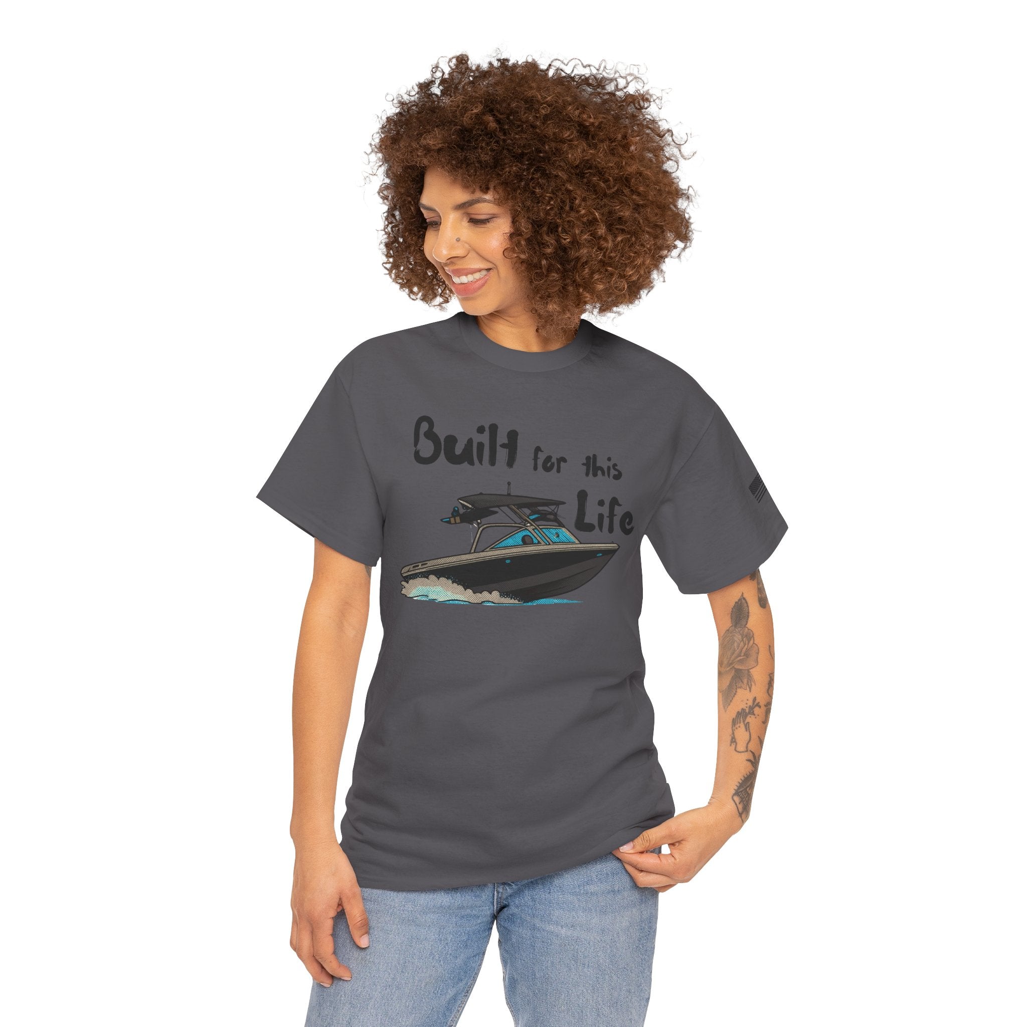 Built for this Life™ Boating Unisex Heavy Cotton Tee