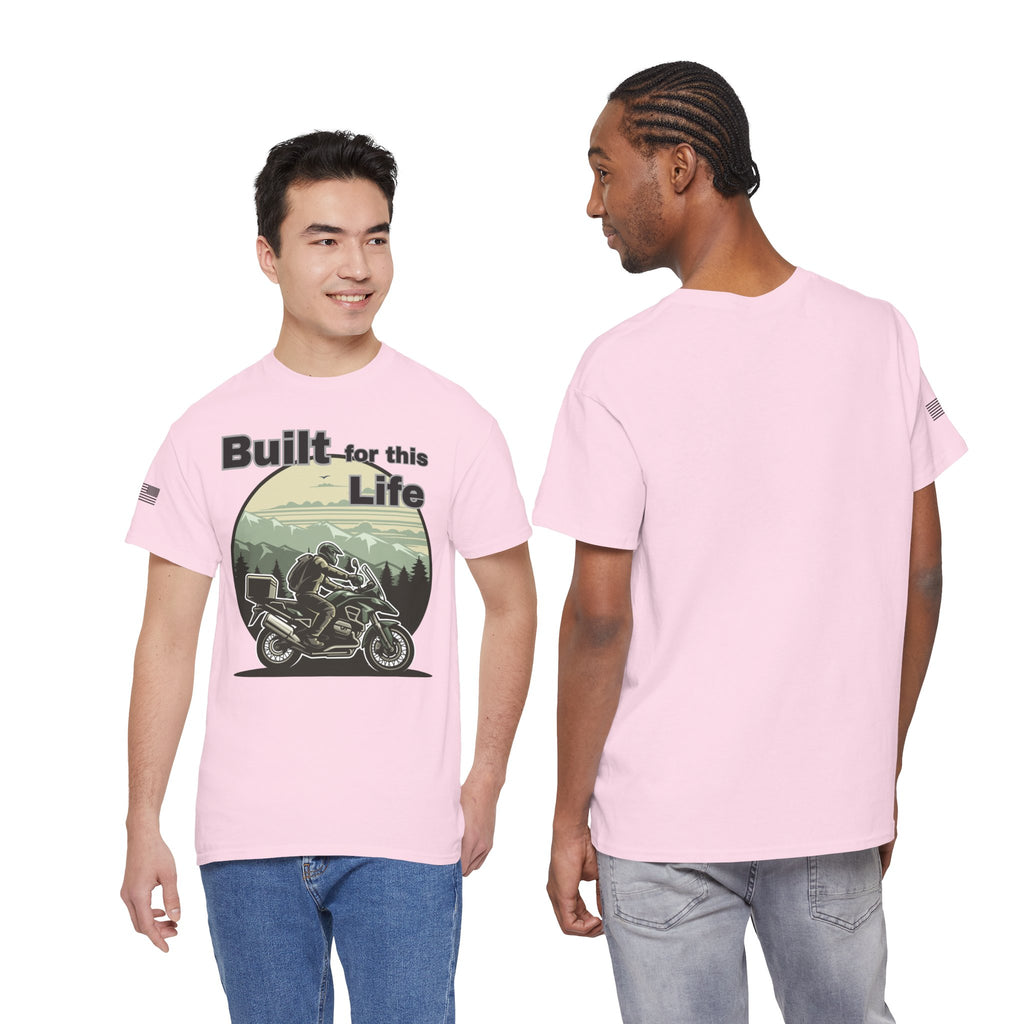 Built for this Life™ Adventure Rider Unisex Heavy Cotton Tee
