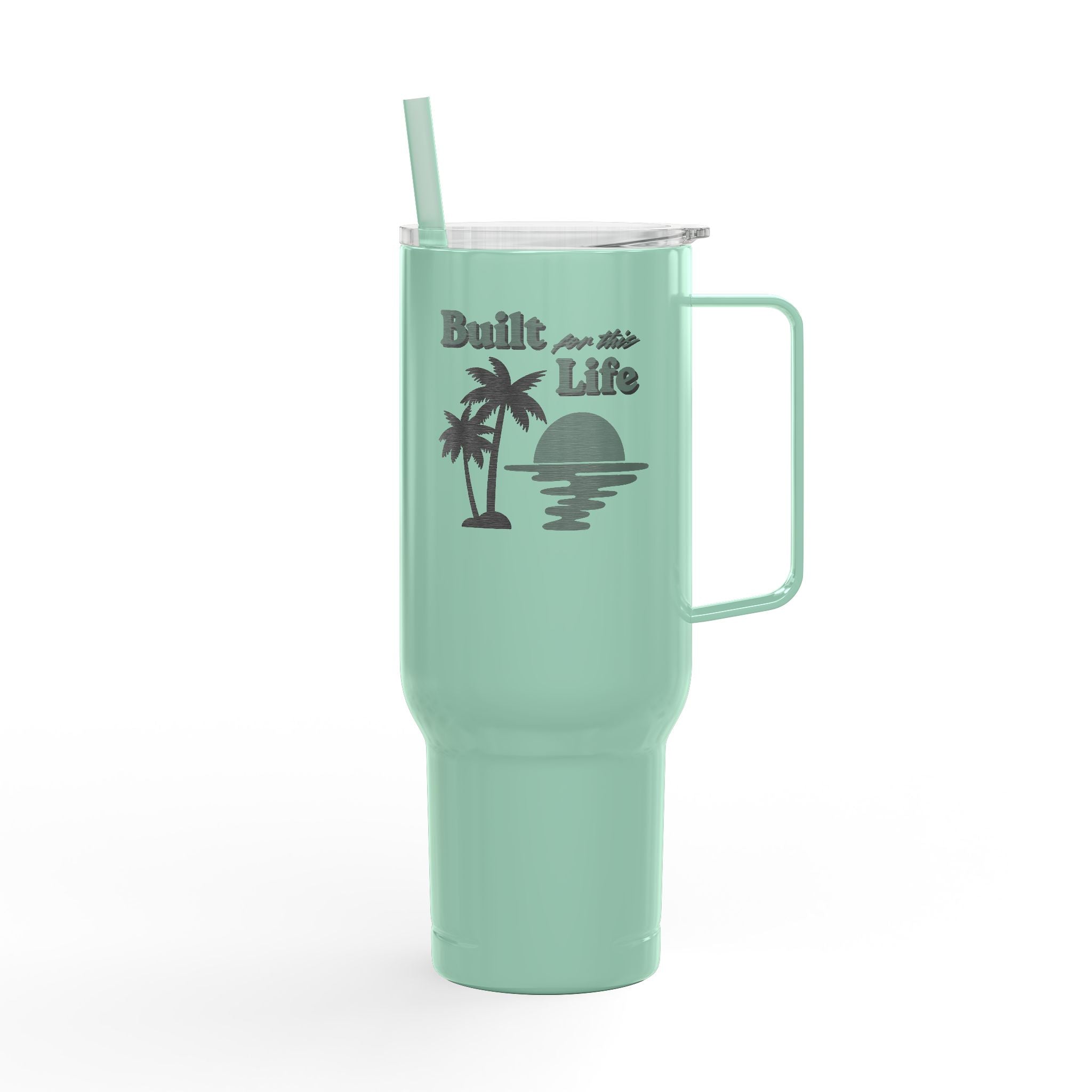 Built for this Life™ Beach Insulated Tumbler with Lid, 40oz (Engraving)