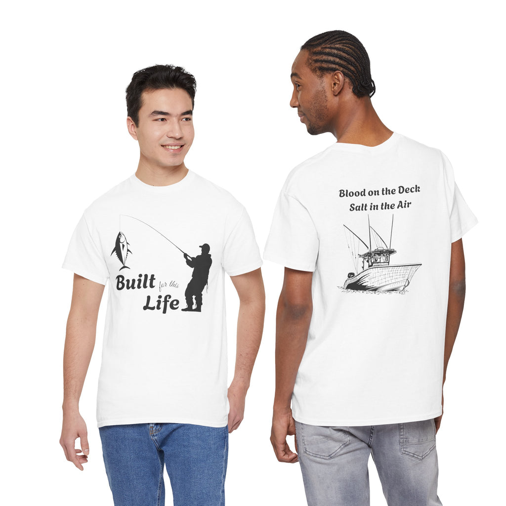 Built for this Life™ Fishing Unisex Heavy Cotton Tee