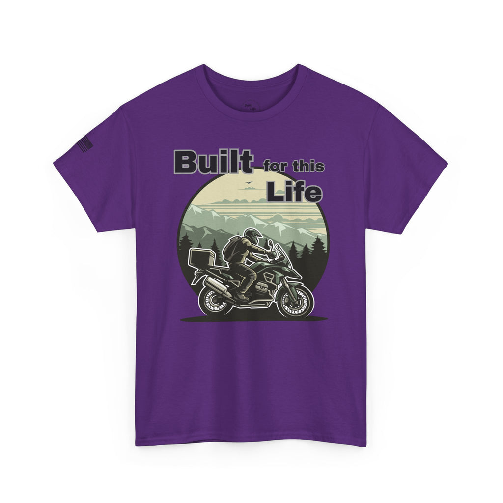 Built for this Life™ Adventure Rider Unisex Heavy Cotton Tee