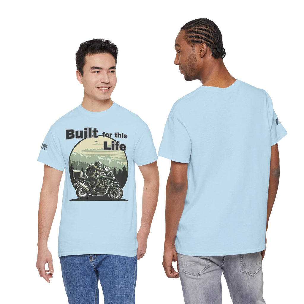 Built for this Life™ Adventure Rider Unisex Heavy Cotton Tee