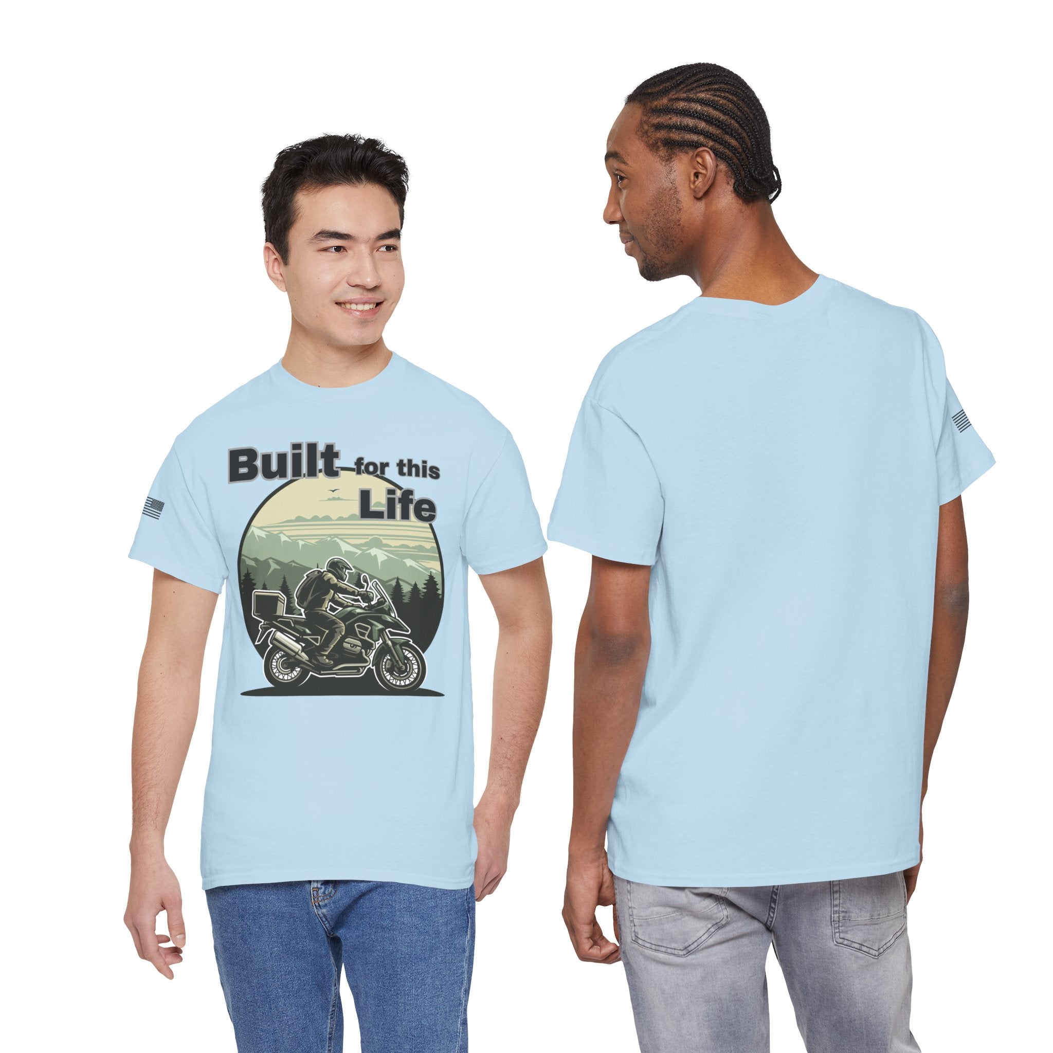 Built for this Life™ Adventure Rider Unisex Heavy Cotton Tee