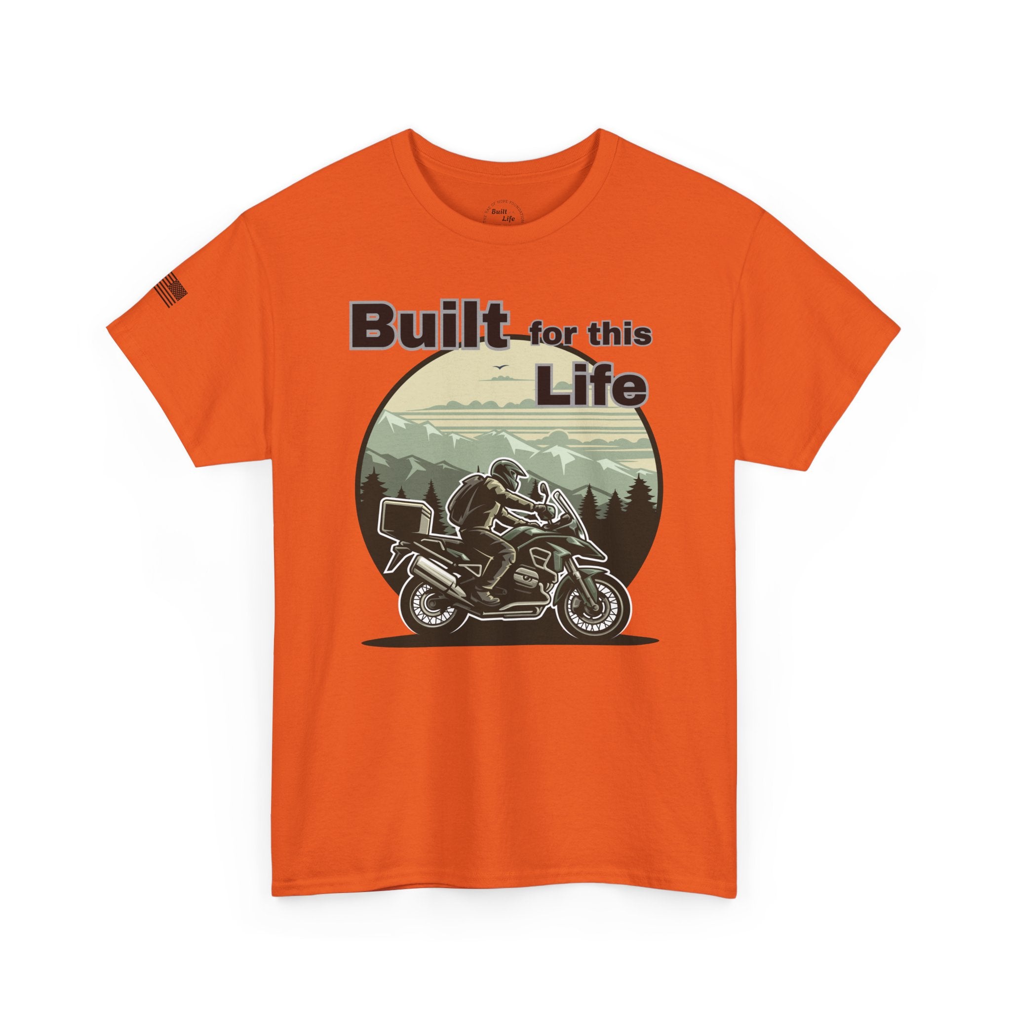 Built for this Life™ Adventure Rider Unisex Heavy Cotton Tee