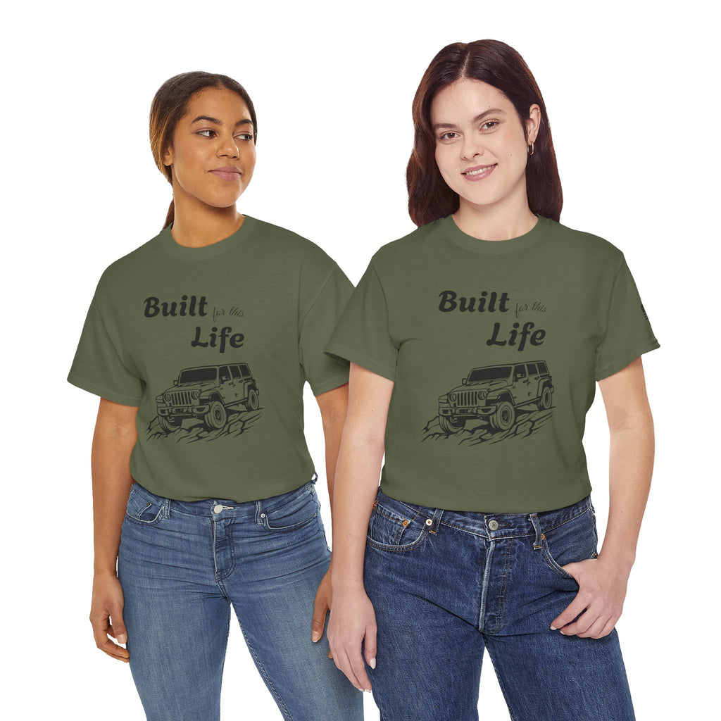 Built for this Life™ Jeep Lover Unisex Heavy Cotton Tee