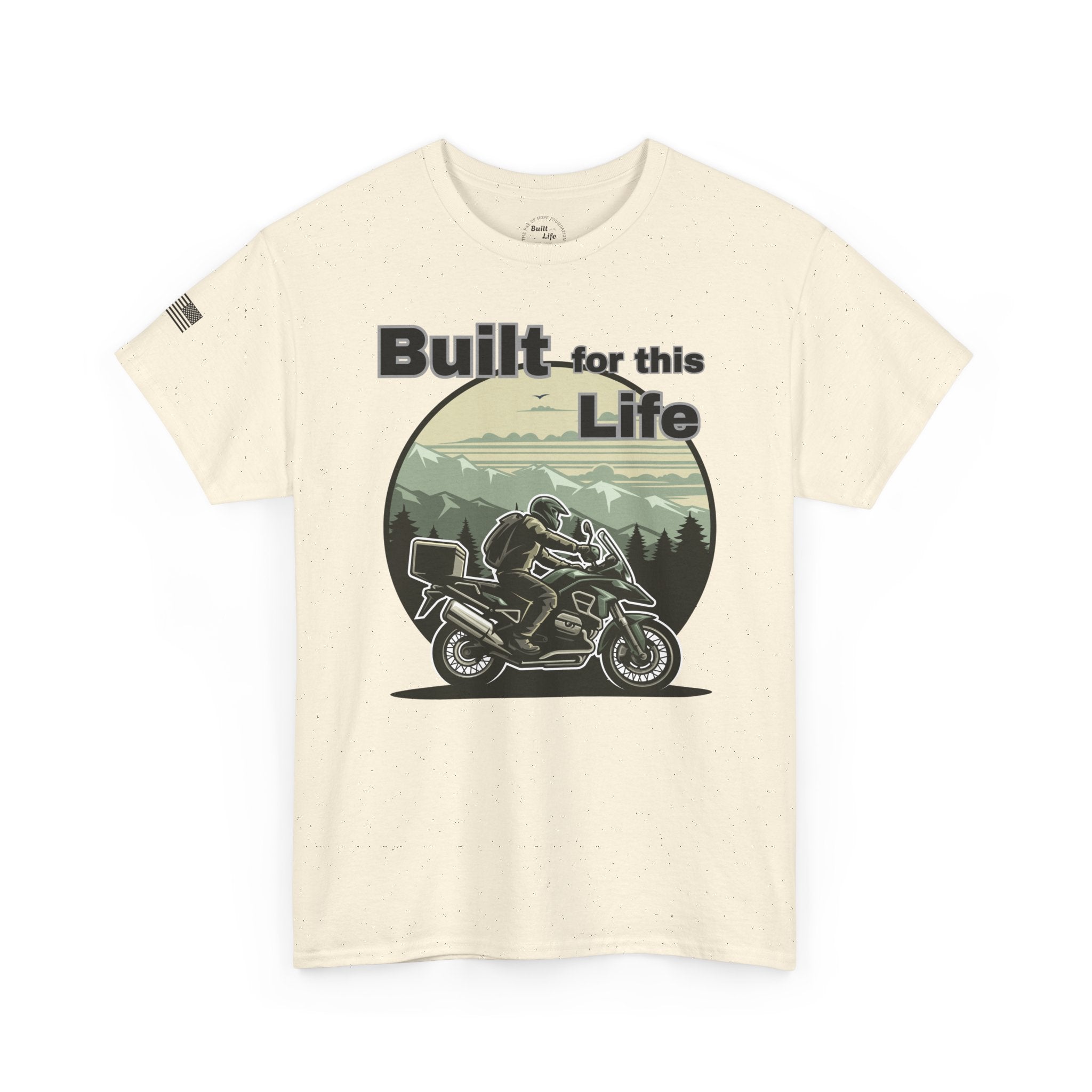 Built for this Life™ Adventure Rider Unisex Heavy Cotton Tee