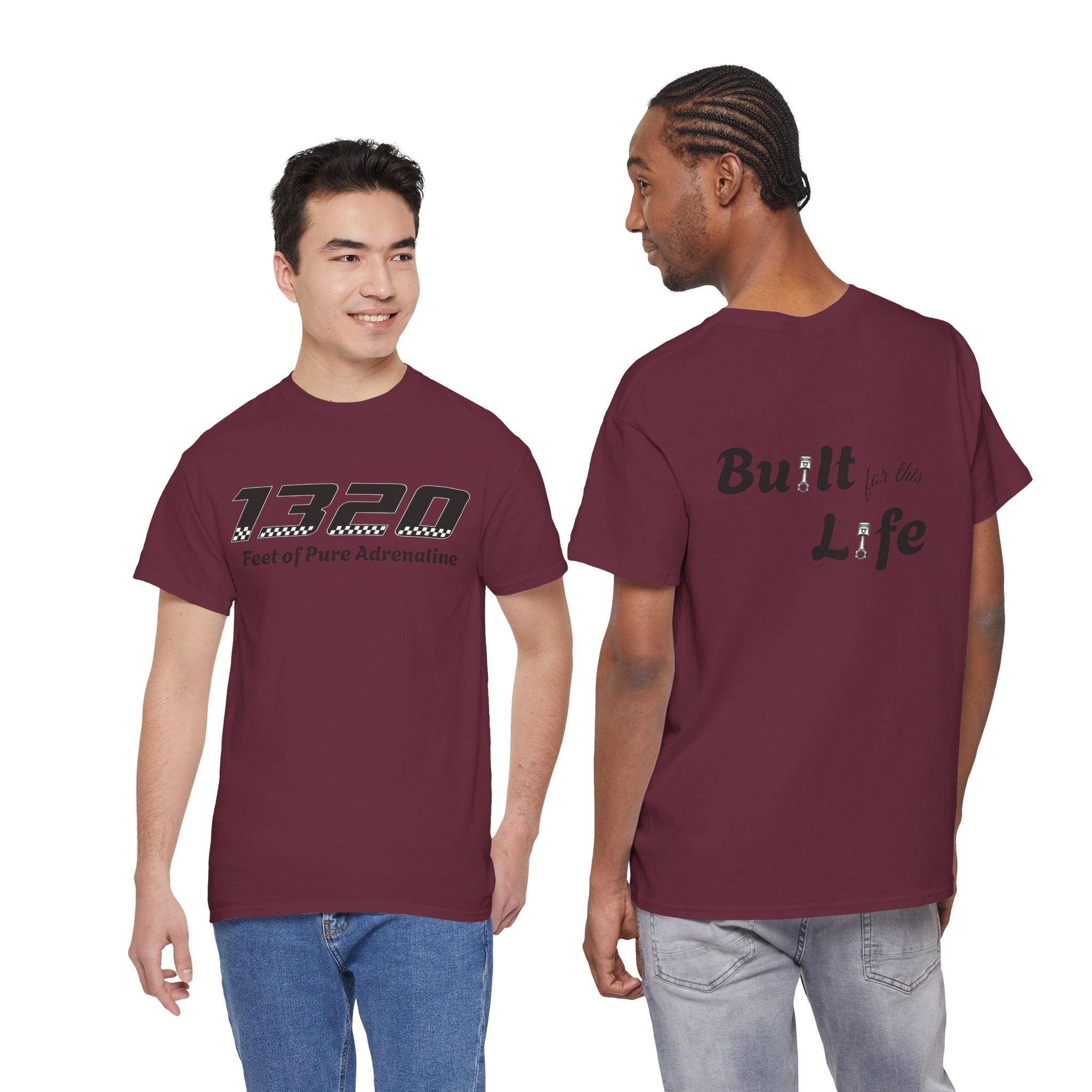 Built for this Life™ Quarter Mile Unisex Heavy Cotton Tee