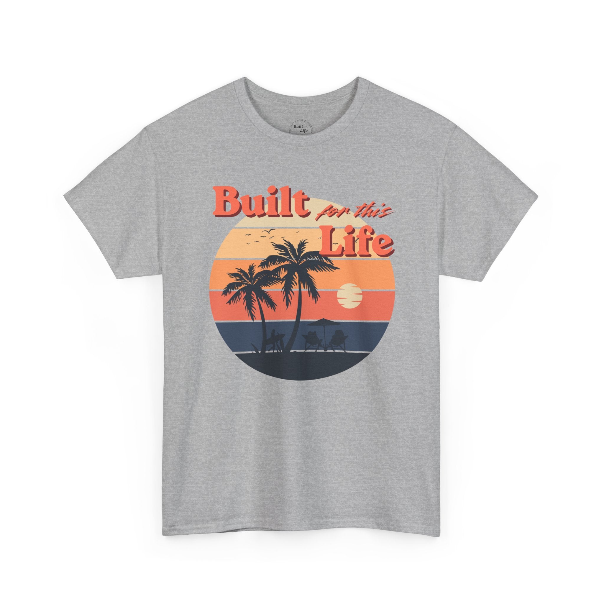 Built for this Life™ Beach Unisex Heavy Cotton Tee