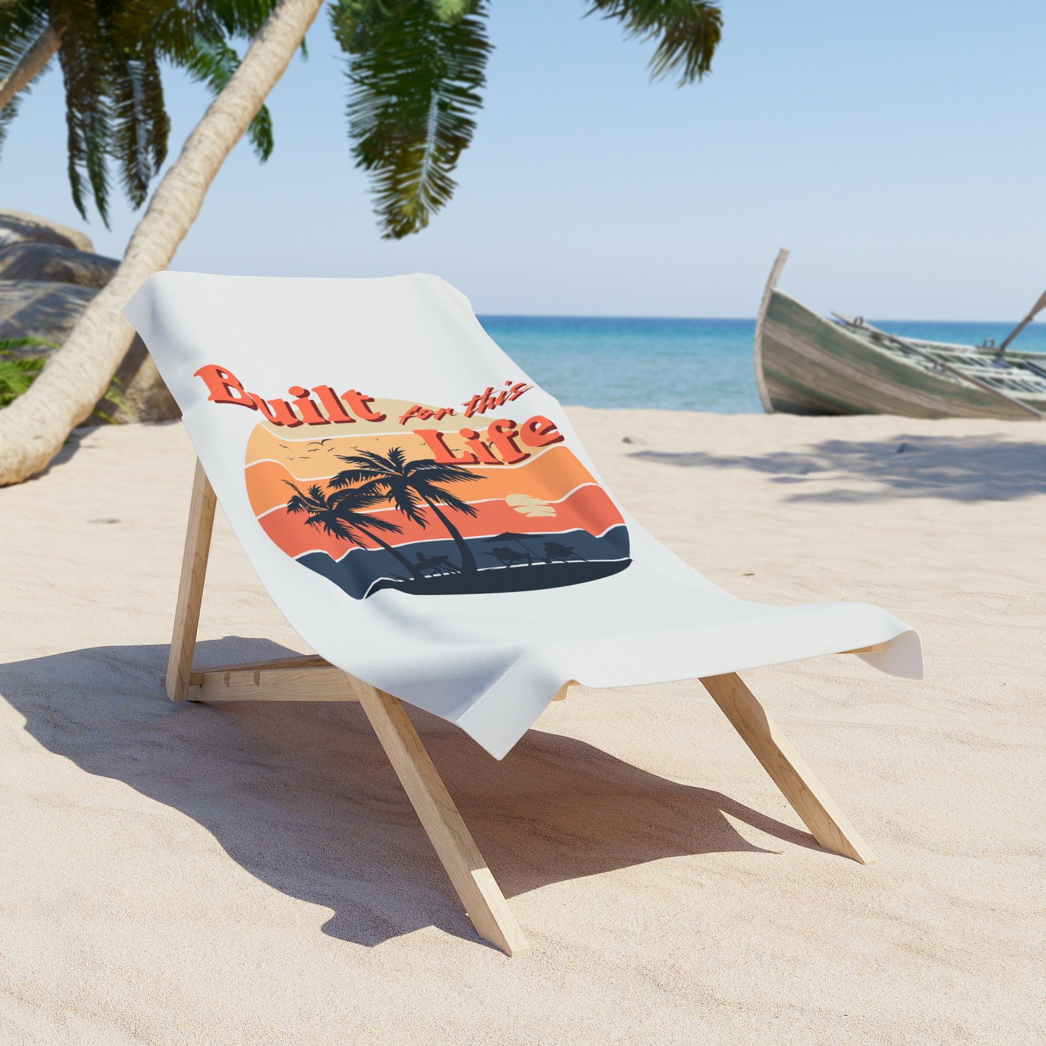 Built for this Life™ Beach Towel