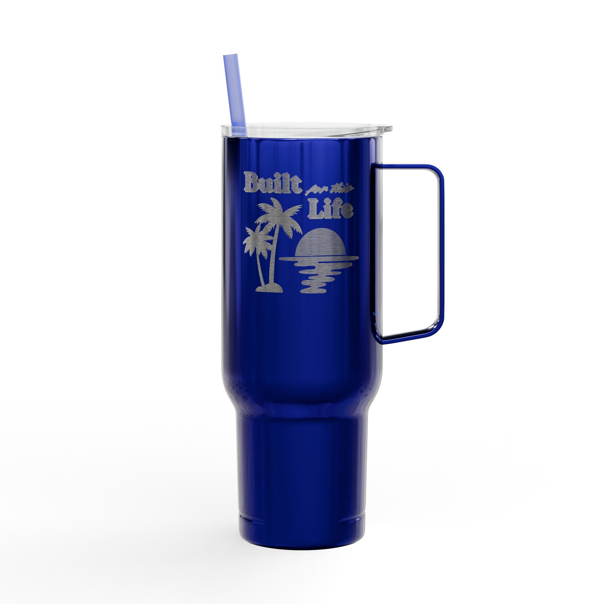 Built for this Life™ Beach Insulated Tumbler with Lid, 40oz (Engraving)