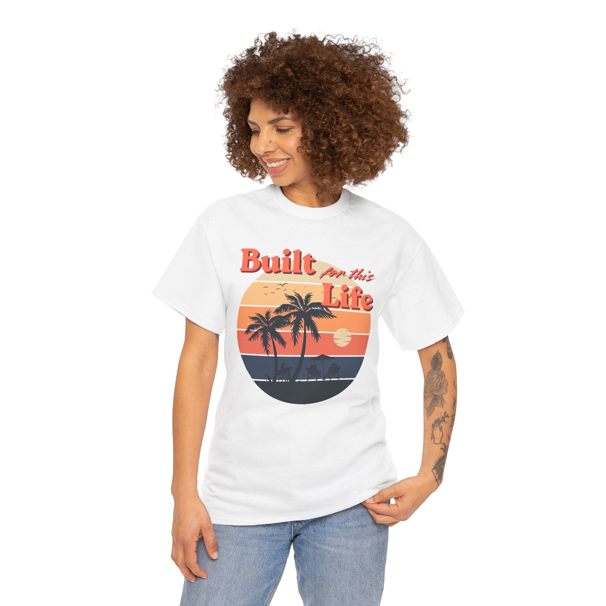 Built for this Life™ Beach Unisex Heavy Cotton Tee