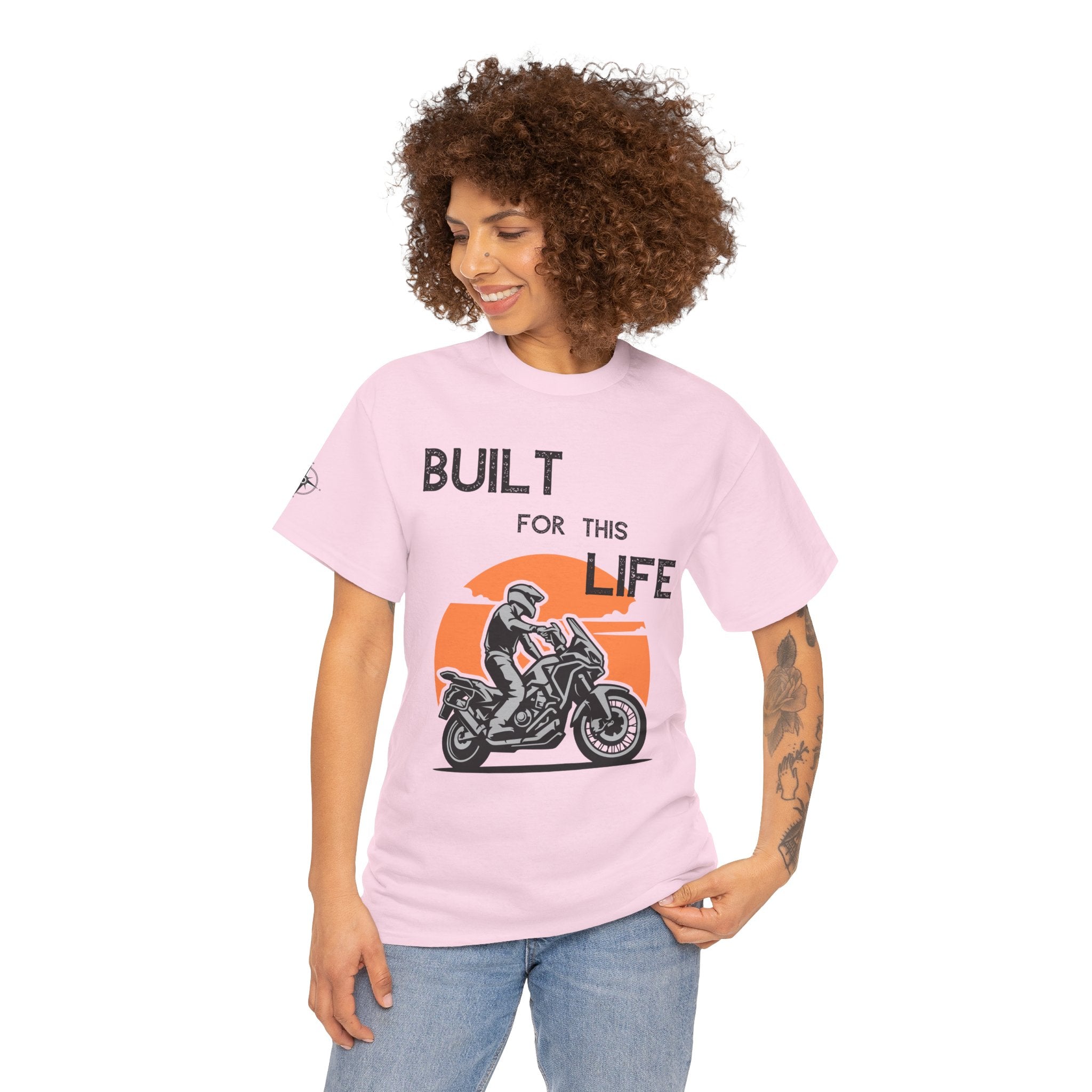 Built for this Life™ Adventure Rider Unisex Heavy Cotton Tee