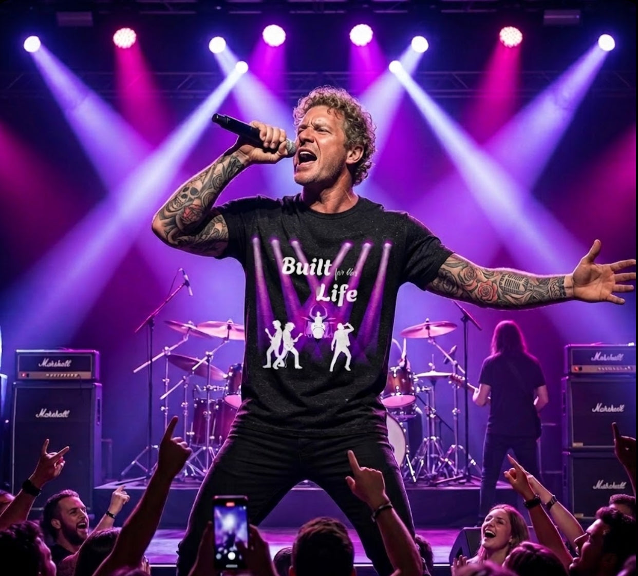 Built for this Life™ Rockstar Unisex Heavy Cotton Tee