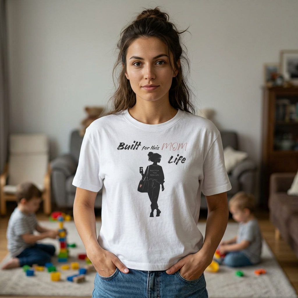 Built for this Life™ Mom's Life Women's Boxy Tee