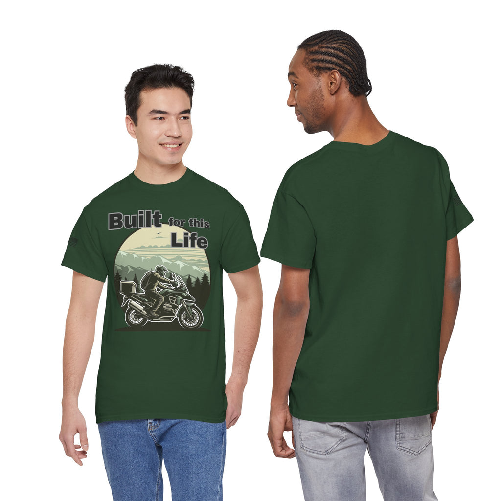 Built for this Life™ Adventure Rider Unisex Heavy Cotton Tee