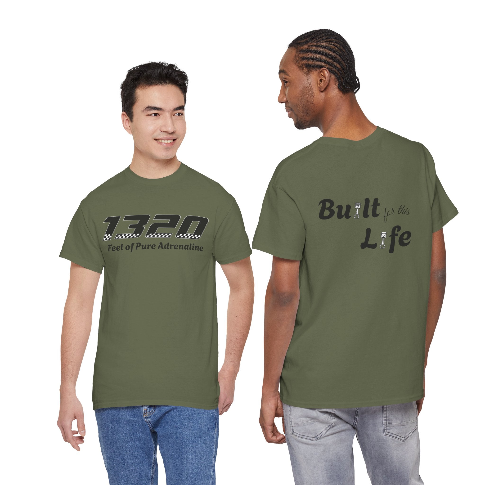 Built for this Life™ Quarter Mile Unisex Heavy Cotton Tee