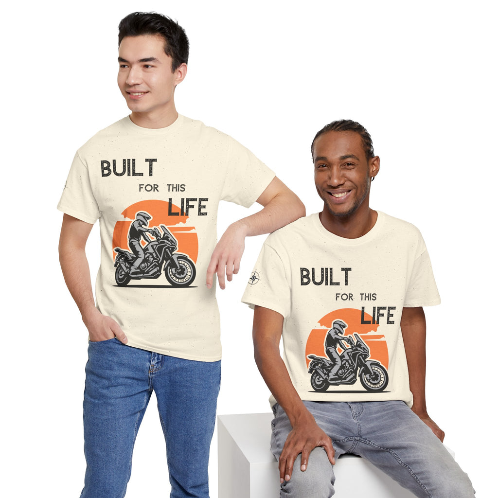 Built for this Life™ Adventure Rider Unisex Heavy Cotton Tee