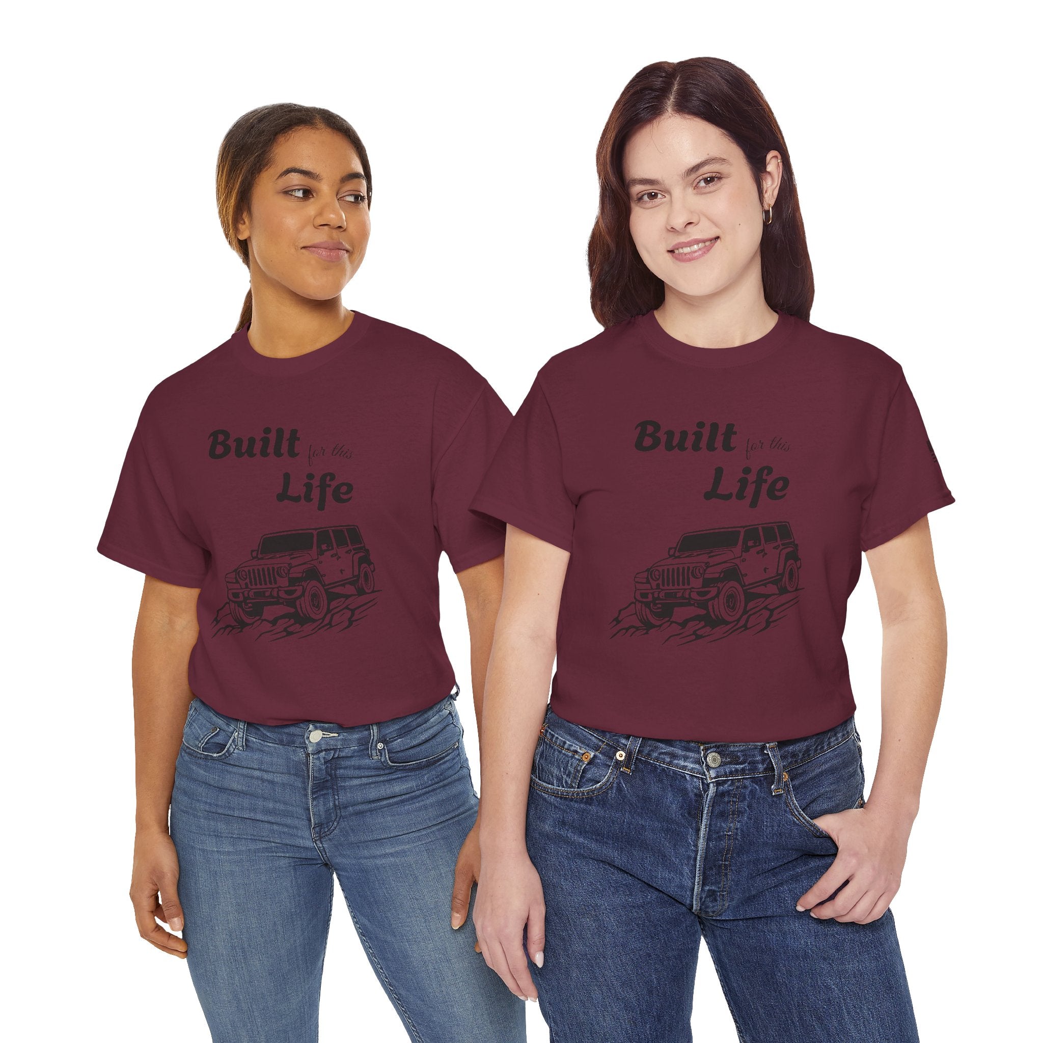 Built for this Life™ Jeep Lover Unisex Heavy Cotton Tee