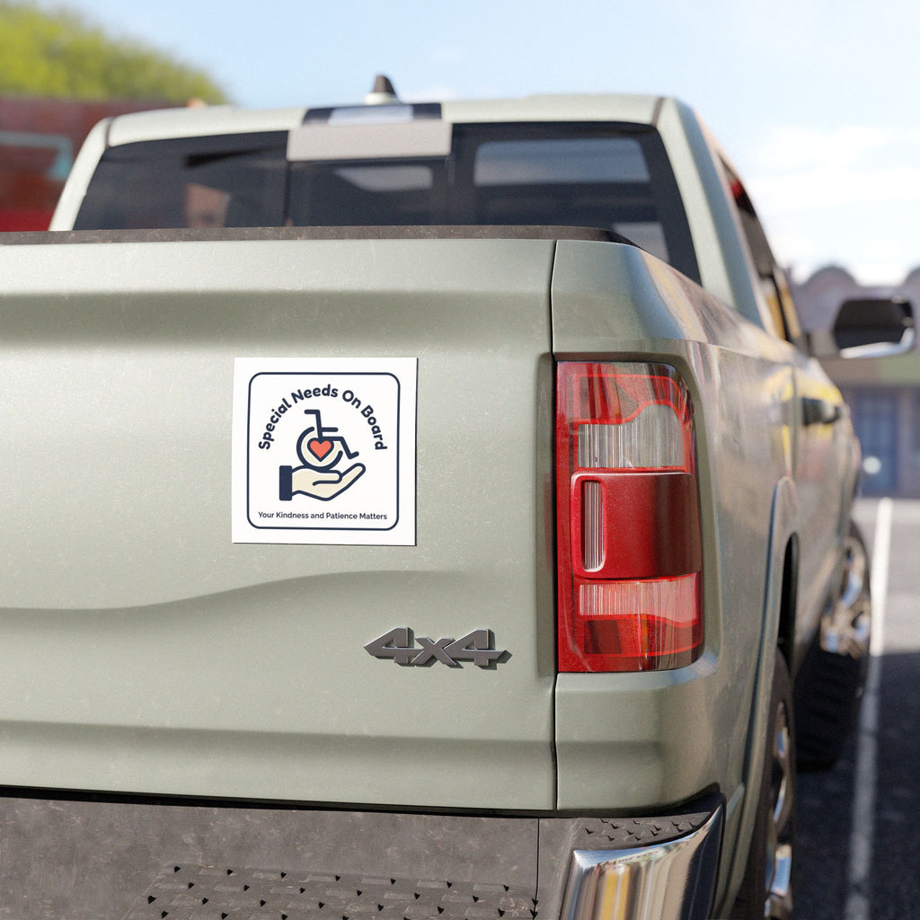 Special Needs Car Magnet