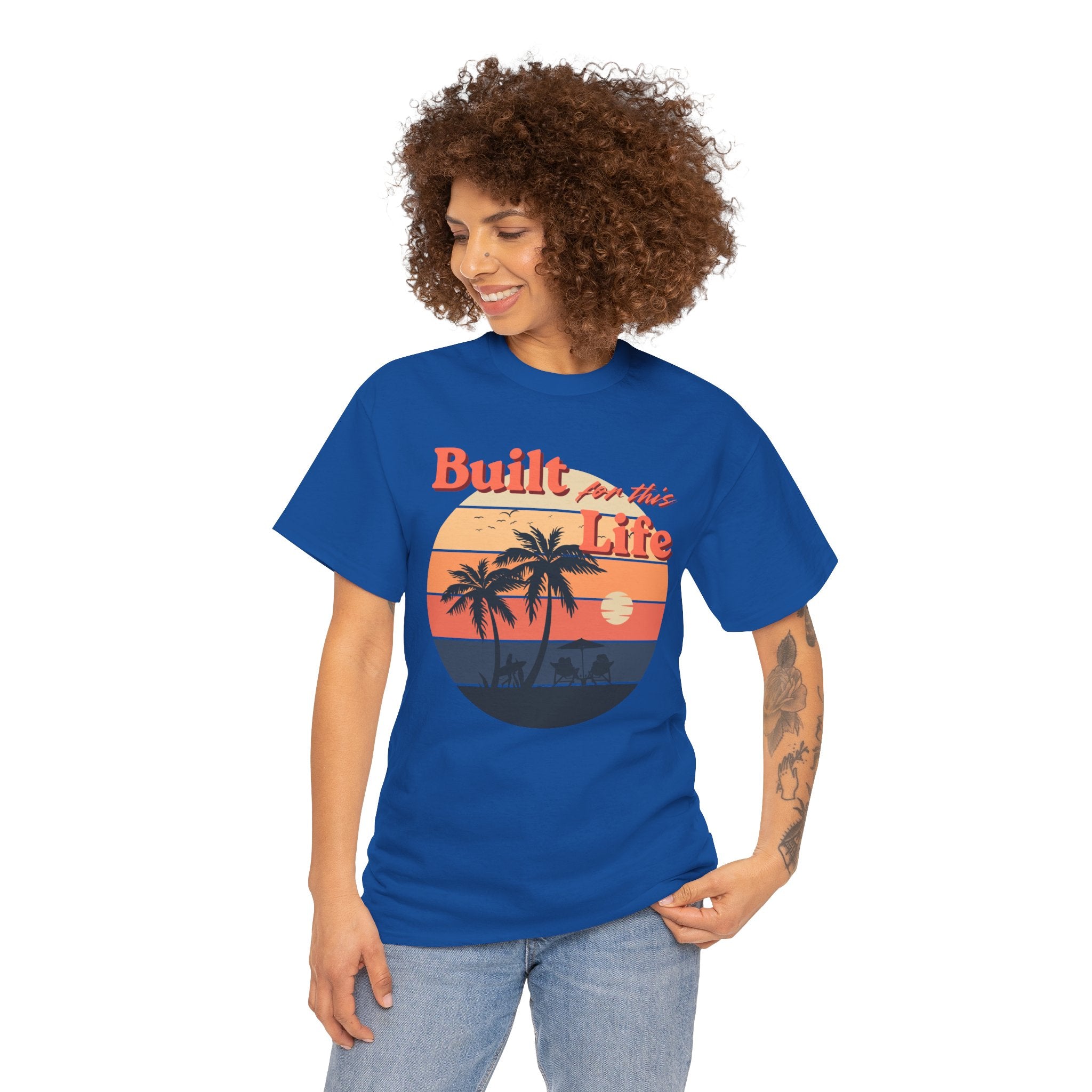 Built for this Life™ Beach Unisex Heavy Cotton Tee