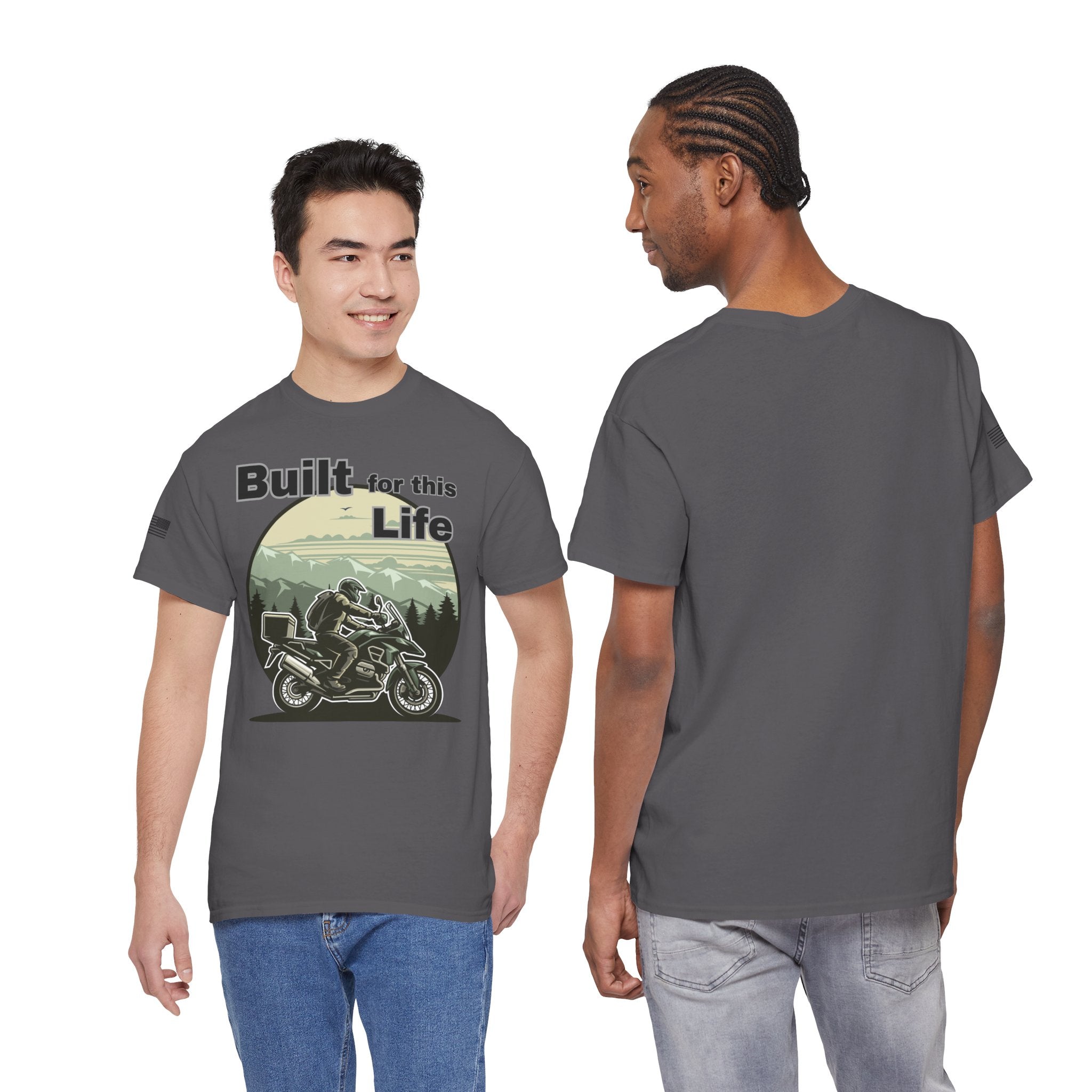 Built for this Life™ Adventure Rider Unisex Heavy Cotton Tee