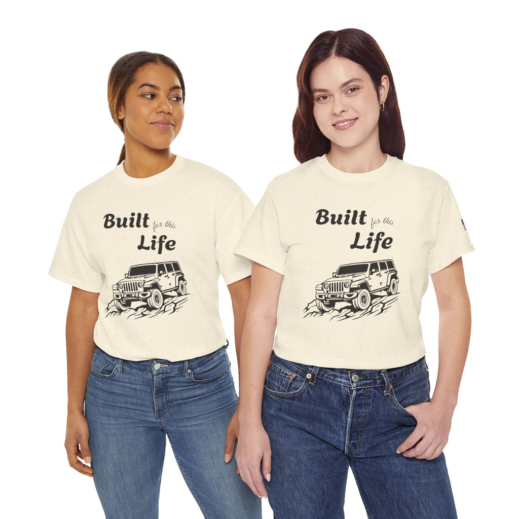 Built for this Life™ Jeep Lover Unisex Heavy Cotton Tee