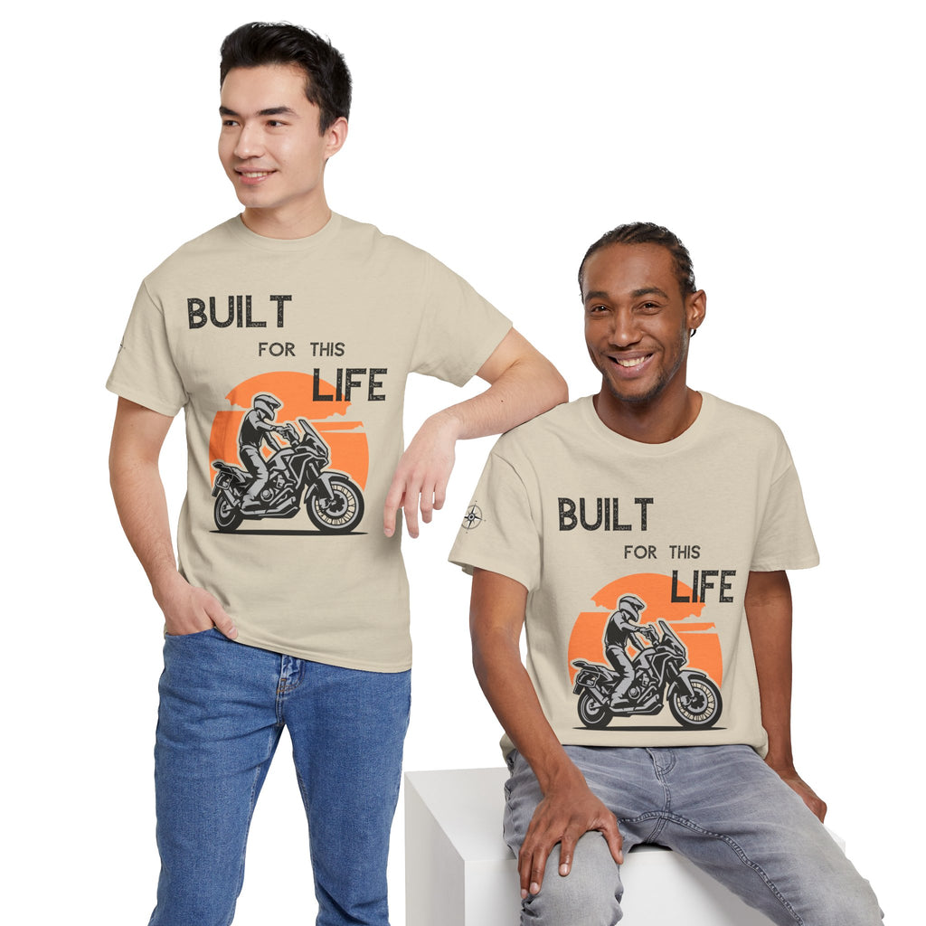 Built for this Life™ Adventure Rider Unisex Heavy Cotton Tee