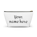 Customizable Accessory Pouch w T-bottom