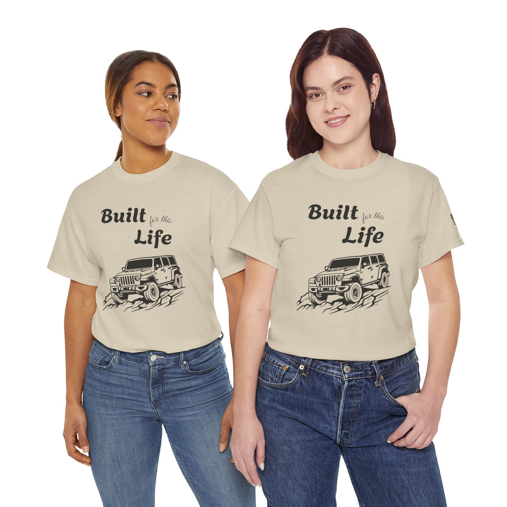 Built for this Life™ Jeep Lover Unisex Heavy Cotton Tee