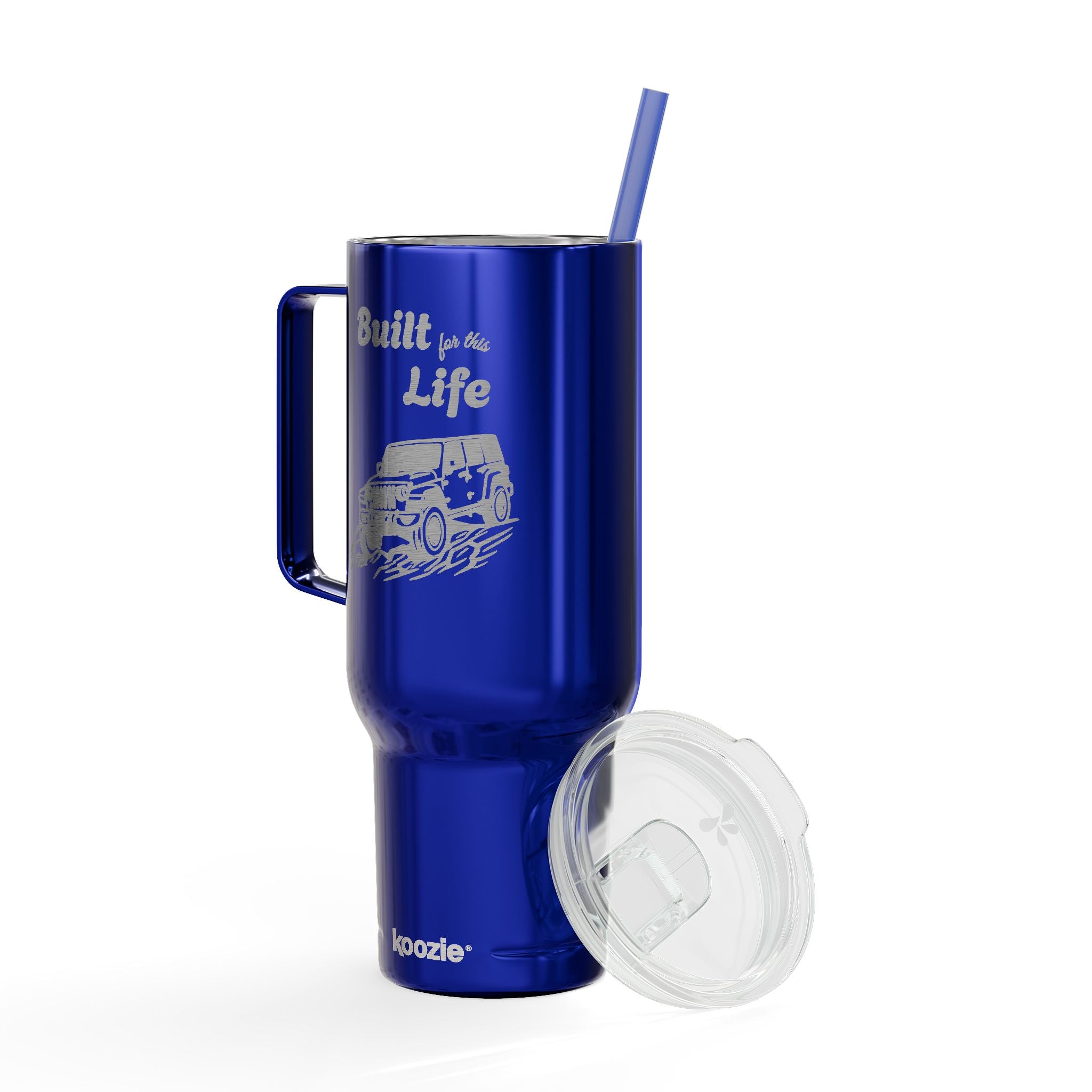 Built for this Life™ Jeep Insulated Tumbler with Lid, 40oz (Engraving)