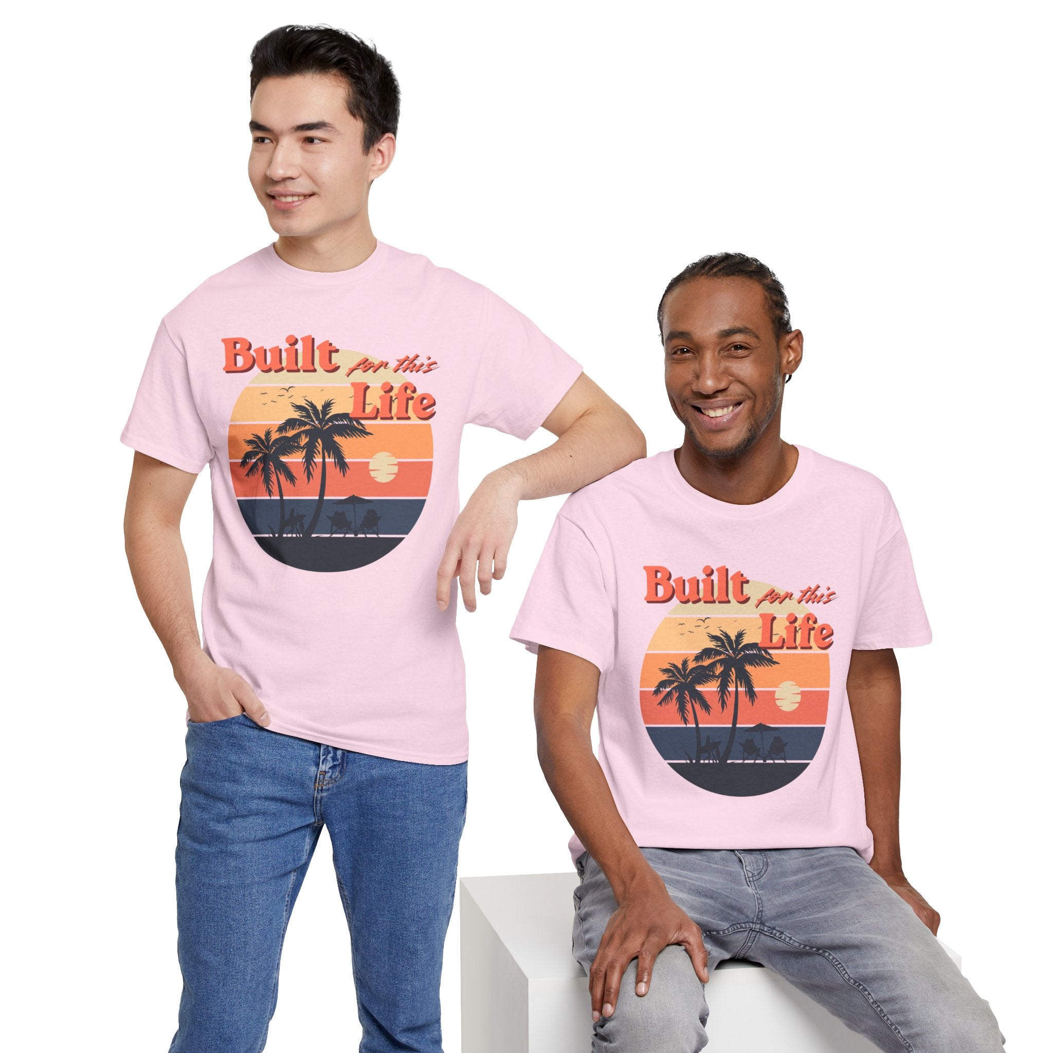 Built for this Life™ Beach Unisex Heavy Cotton Tee
